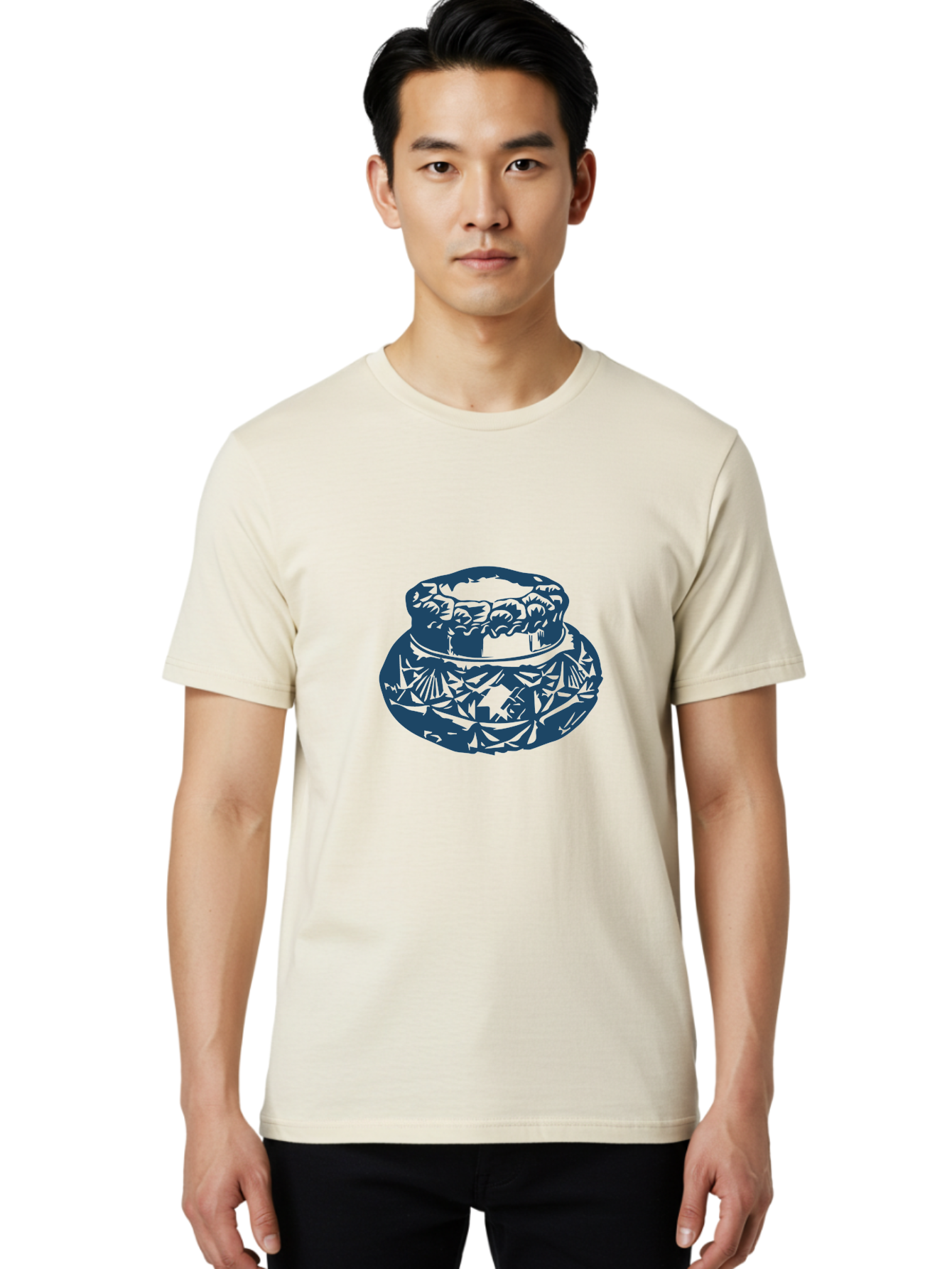Antique Bloom Tin Men'S Graphic Tee, 100% Cotton, Comfortable Casual Summer Wear, Machine Washable, Delicious Pie, Sweet Treat, Baked Goods, Fruit Filling, Pastry Crust, Dessert, Tasty, Mouth-Watering, Foodie Aae107 16