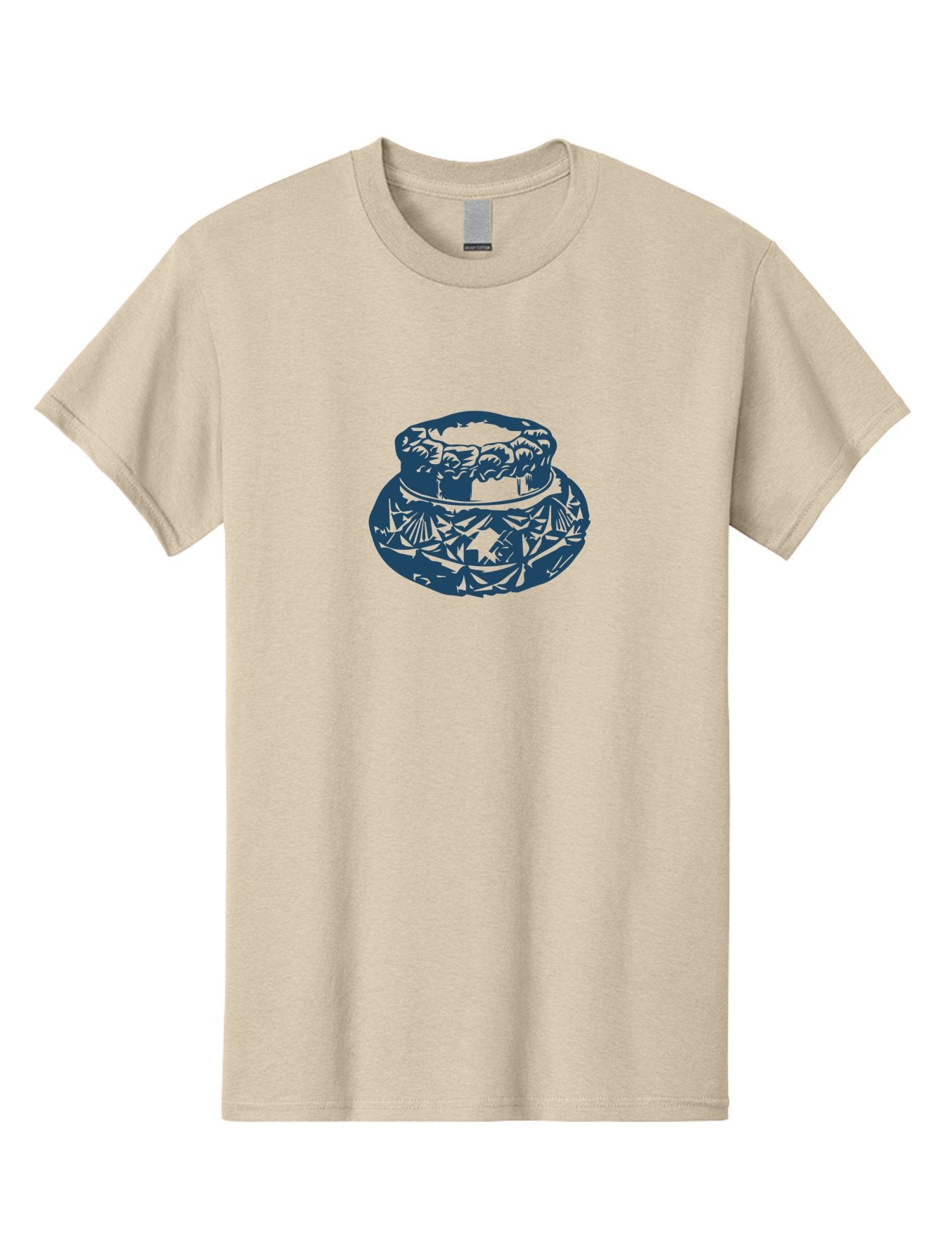 Antique Bloom Tin Men'S Graphic Tee, 100% Cotton, Comfortable Casual Summer Wear, Machine Washable, Delicious Pie, Sweet Treat, Baked Goods, Fruit Filling, Pastry Crust, Dessert, Tasty, Mouth-Watering, Foodie Aae107 4