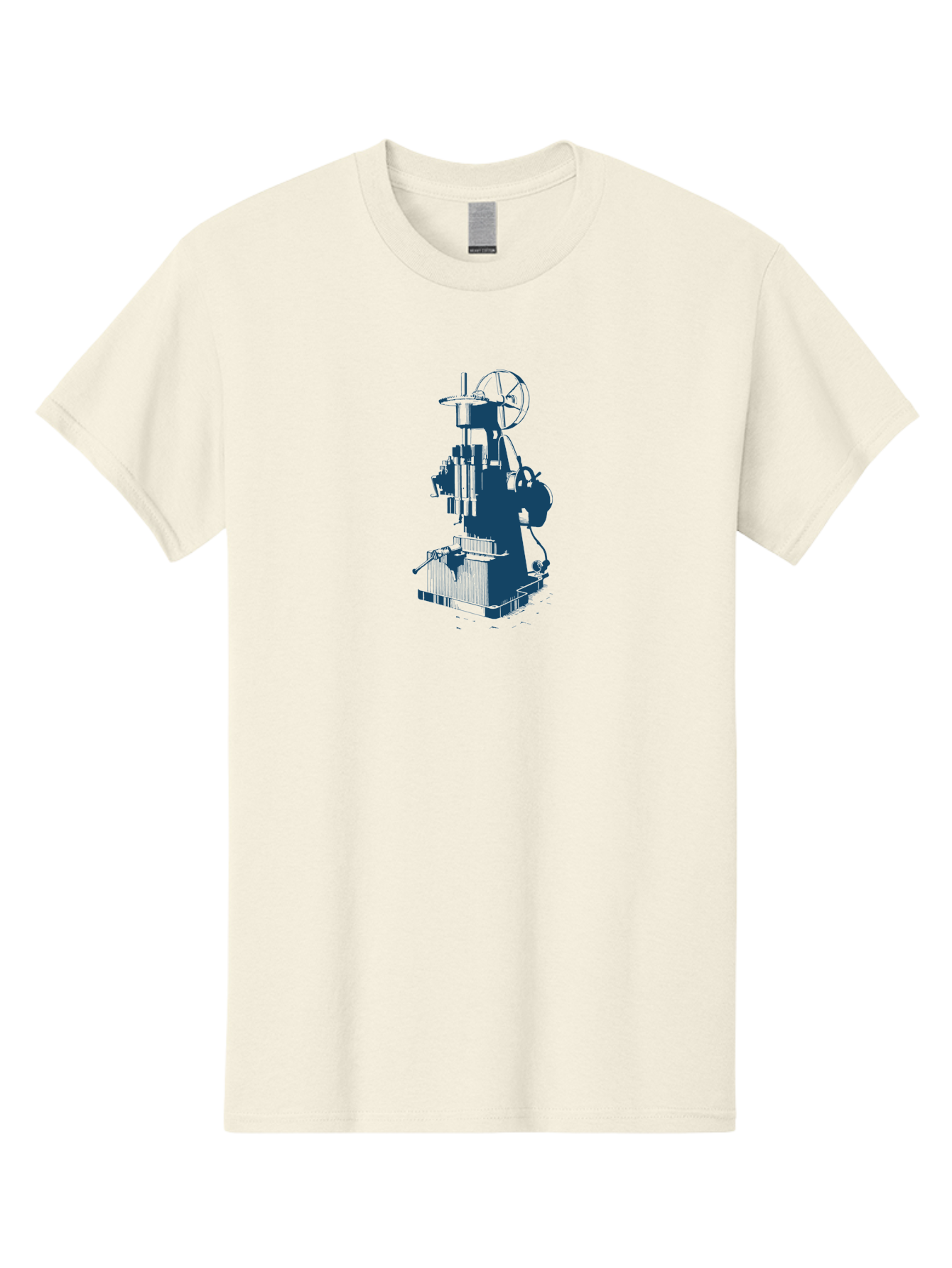 Antique Machine Art Men'S Graphic Tee, 100% Cotton, Comfortable Casual Summer Wear, Machine Washable, Industrial Machinery, Mechanical Equipment, Factory Machine, Manufacturing Technology, Industrial Production, Mechanical Parts, Aae109 25