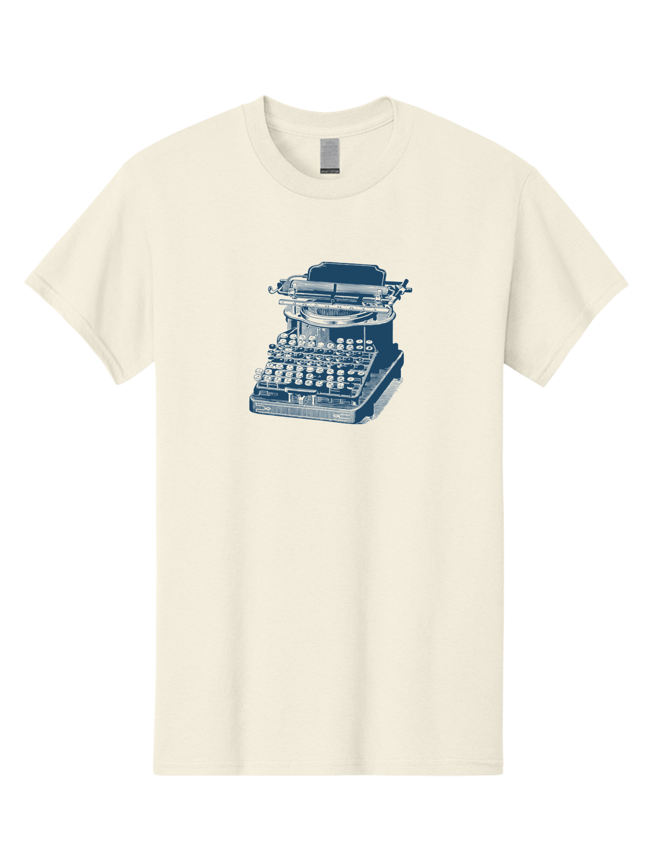 Antique Typewriter Vibes Men'S Graphic Tee, 100% Cotton, Comfortable Casual Summer Wear, Machine Washable, Vintage Typewriter, Retro Office Equipment, Classic Writing Machine, Antique Technology, Old-Fashioned Keyboard, Nostalgia, Aae116 3