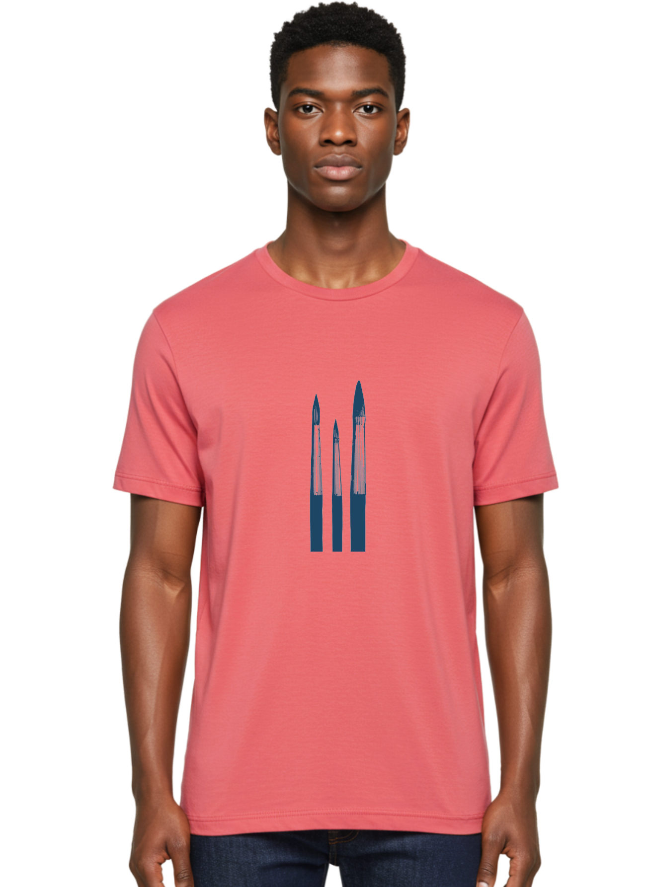 Artist Ink Brushes Men'S Graphic Tee, 100% Cotton, Comfortable Casual Summer Wear, Machine Washable, Nail Drill Bits, Beauty Tools, Nail Care, Precision Instruments, Salon Equipment, Manicure Accessories Aae119 30