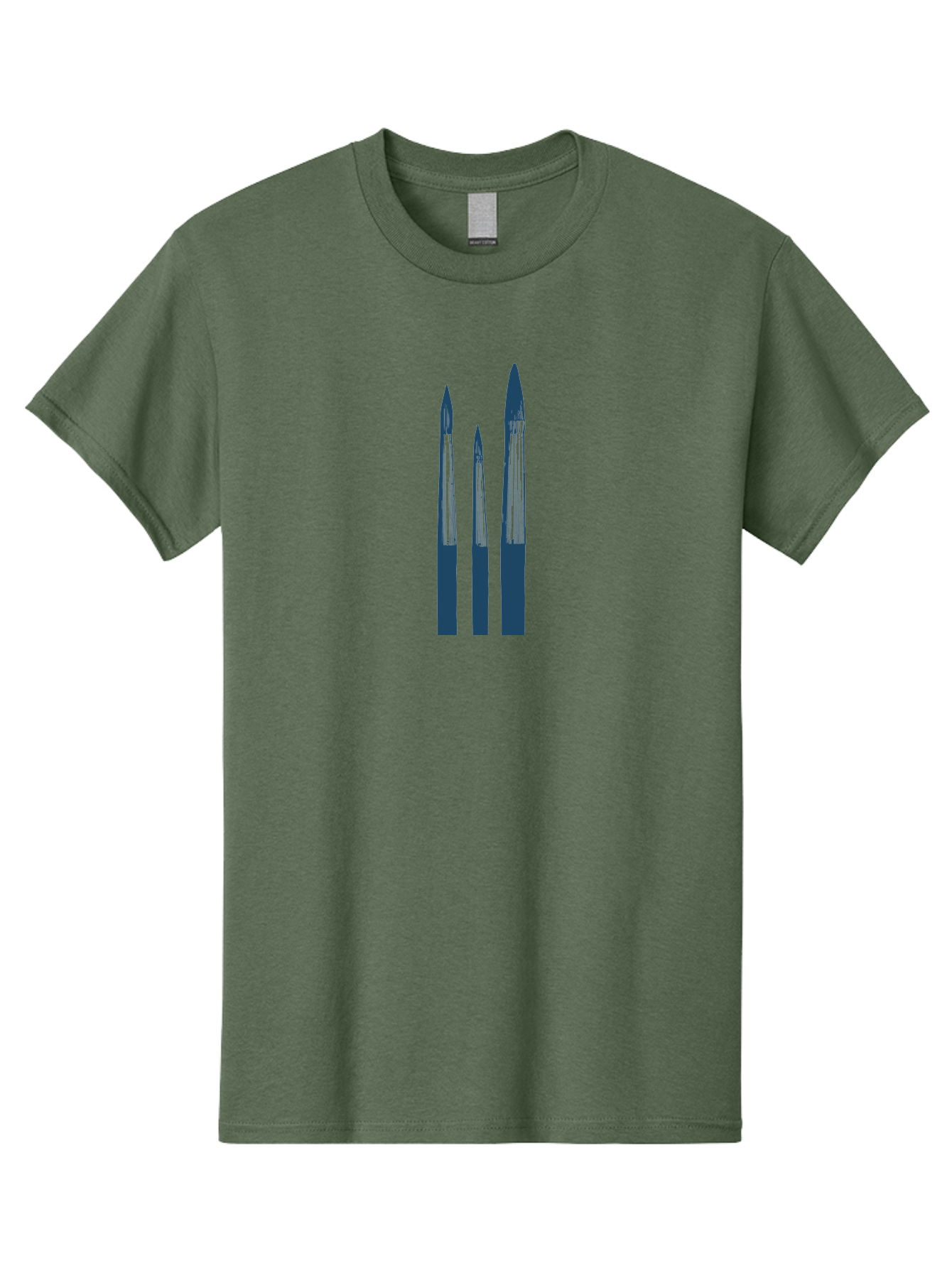 Artist Ink Brushes Men'S Graphic Tee, 100% Cotton, Comfortable Casual Summer Wear, Machine Washable, Nail Drill Bits, Beauty Tools, Nail Care, Precision Instruments, Salon Equipment, Manicure Accessories Aae119