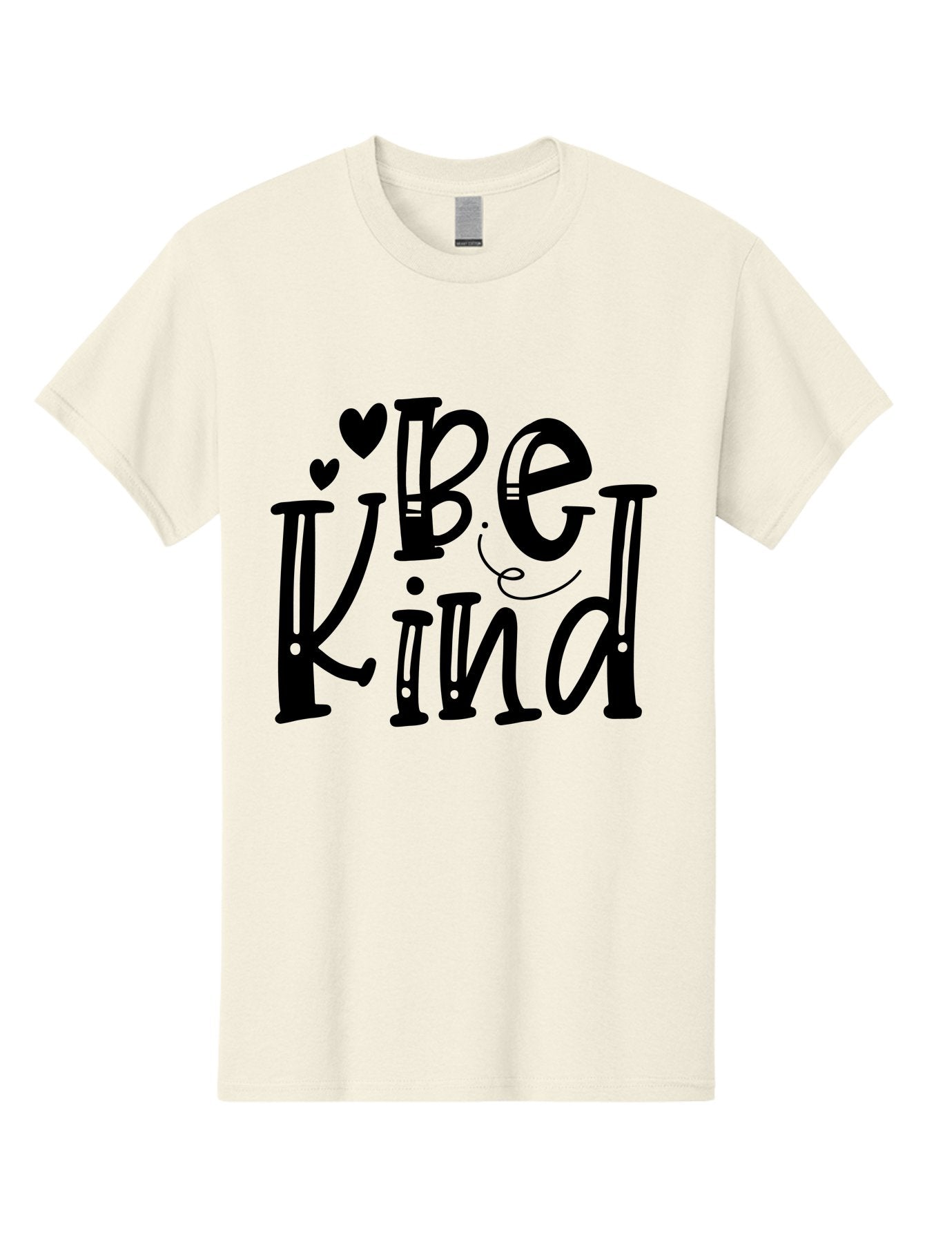 Be Kind Men'S Graphic Tee, 100% Cotton, Comfortable Casual Summer Wear, Machine Washable, Be Kind, Kindness Matters, Positive Message, Inspirational Quote, Motivational Words, Heartwarming Phrase, Uplifting Text Aae129