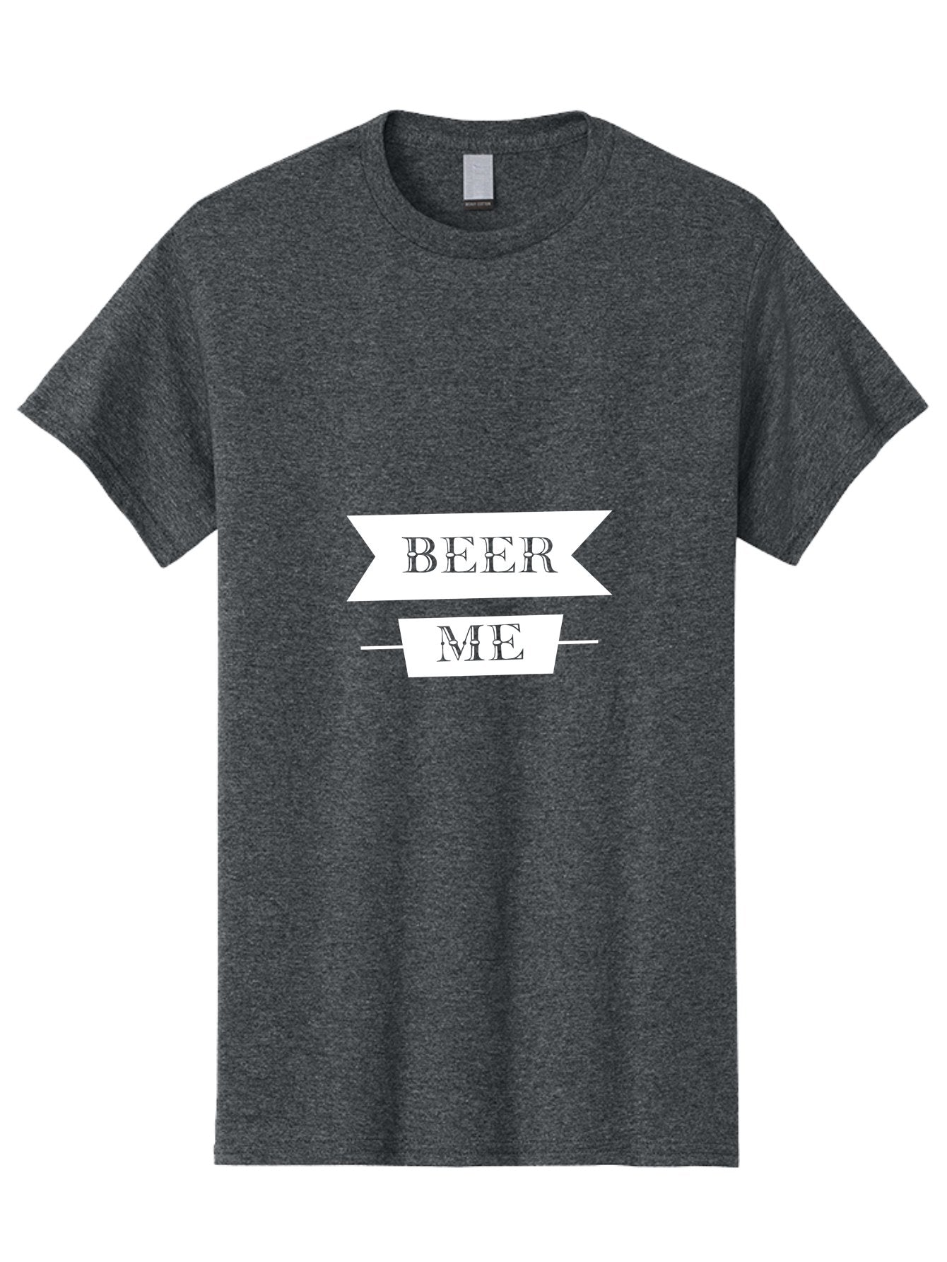 Beer Me Men'S Graphic Tee, 100% Cotton, Comfortable Casual Summer Wear, Machine Washable, Beer Invitation, Beer Request, Beer Lover, Beer Culture, Funny Beer Quote, Beer Me Sign, Humorous Phrase, Beer Enthusiast Aae134 9