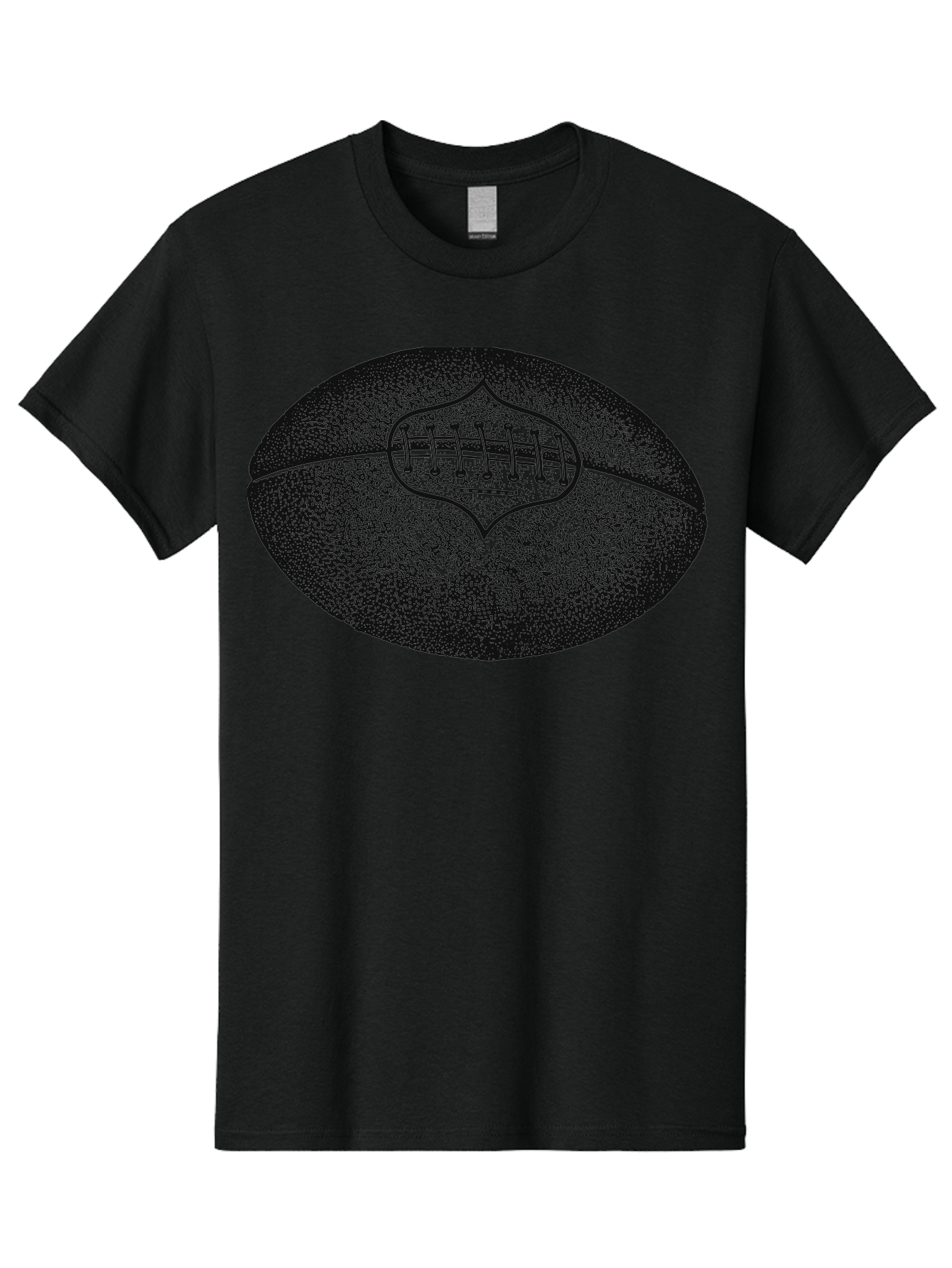 Blitz Ball Men'S Graphic Tee, 100% Cotton, Comfortable Casual Summer Wear, Machine Washable, Stippled American Football, Sports Equipment, Football Texture, Athletic Gear, Team Sports, Competitive Play, Gridiron Football Aae148
