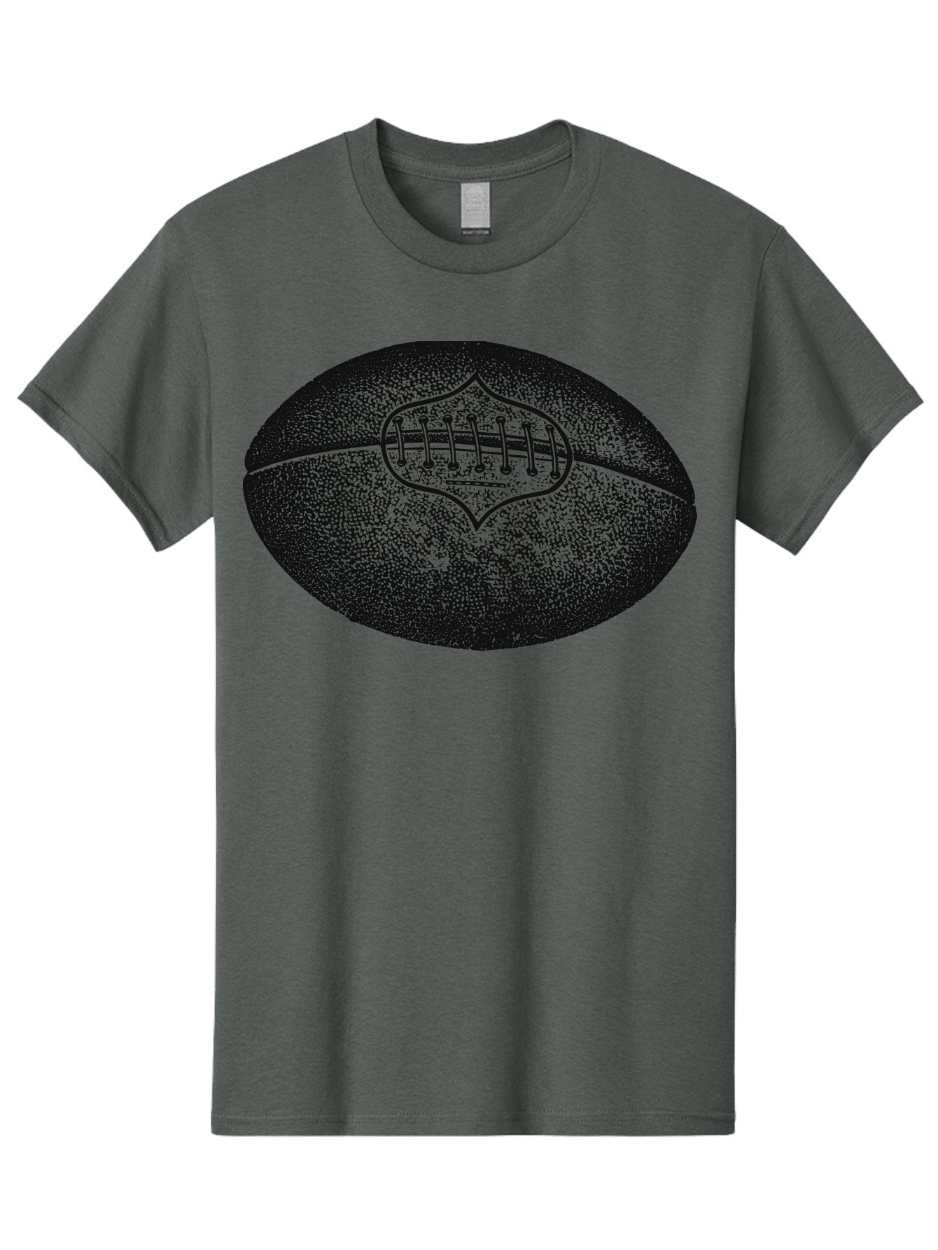 Blitz Ball Men'S Graphic Tee, 100% Cotton, Comfortable Casual Summer Wear, Machine Washable, Stippled American Football, Sports Equipment, Football Texture, Athletic Gear, Team Sports, Competitive Play, Gridiron Football Aae148 5