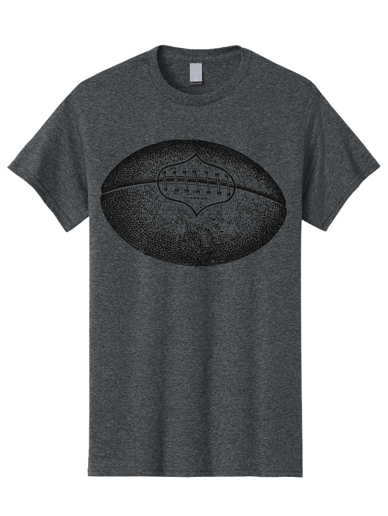 Blitz Ball Men'S Graphic Tee, 100% Cotton, Comfortable Casual Summer Wear, Machine Washable, Stippled American Football, Sports Equipment, Football Texture, Athletic Gear, Team Sports, Competitive Play, Gridiron Football Aae148 3