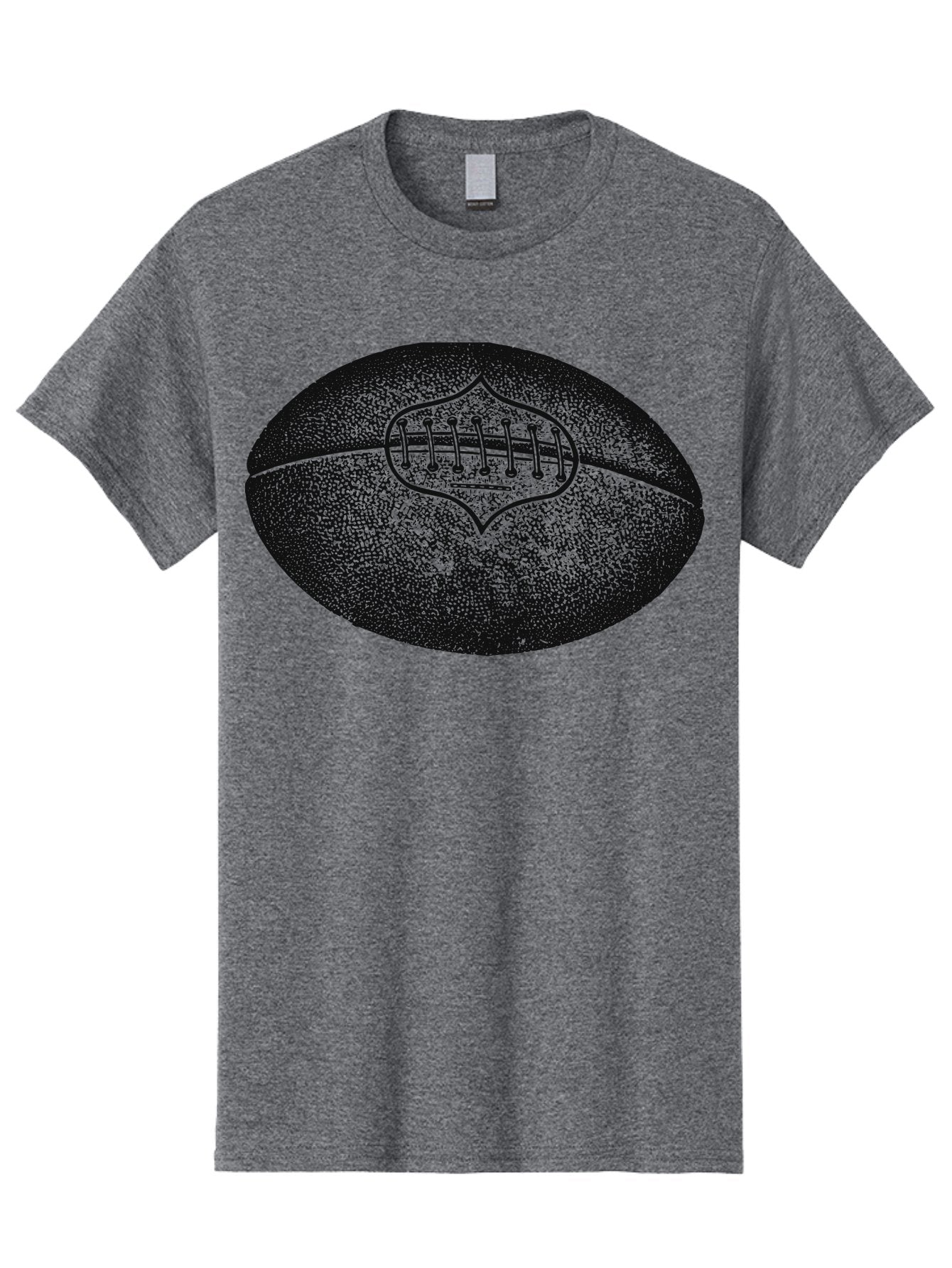Blitz Ball Men'S Graphic Tee, 100% Cotton, Comfortable Casual Summer Wear, Machine Washable, Stippled American Football, Sports Equipment, Football Texture, Athletic Gear, Team Sports, Competitive Play, Gridiron Football Aae148 6