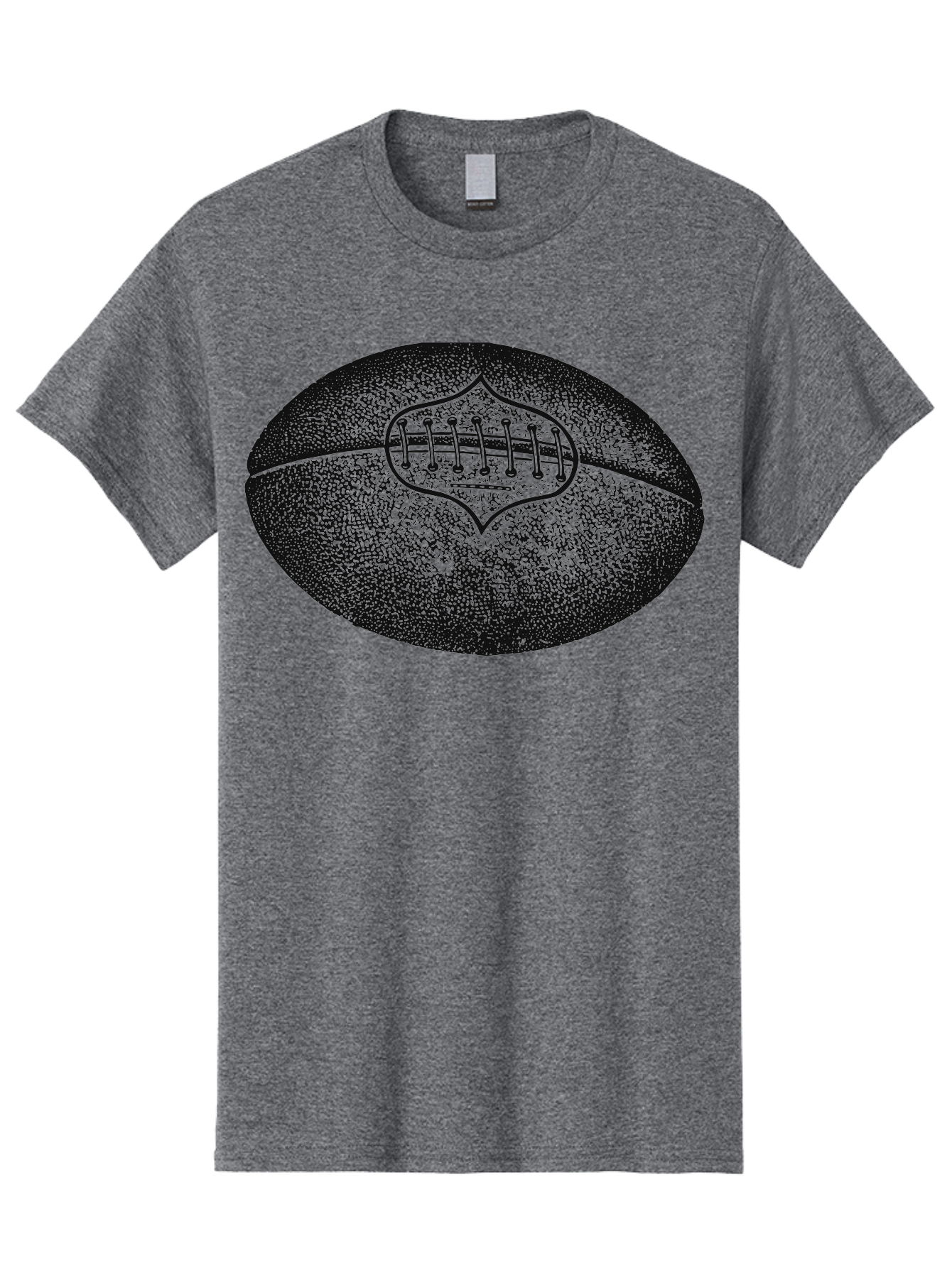 Blitz Ball Men'S Graphic Tee, 100% Cotton, Comfortable Casual Summer Wear, Machine Washable, Stippled American Football, Sports Equipment, Football Texture, Athletic Gear, Team Sports, Competitive Play, Gridiron Football Aae148 13