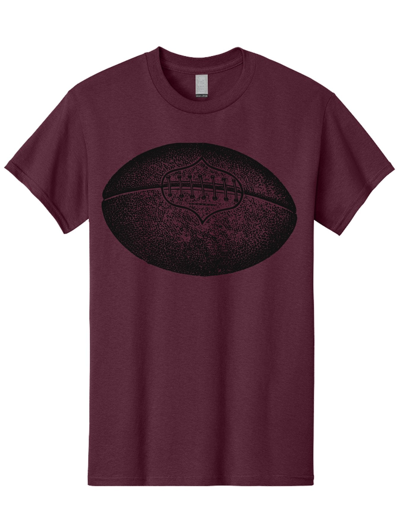 Blitz Ball Men'S Graphic Tee, 100% Cotton, Comfortable Casual Summer Wear, Machine Washable, Stippled American Football, Sports Equipment, Football Texture, Athletic Gear, Team Sports, Competitive Play, Gridiron Football Aae148 8