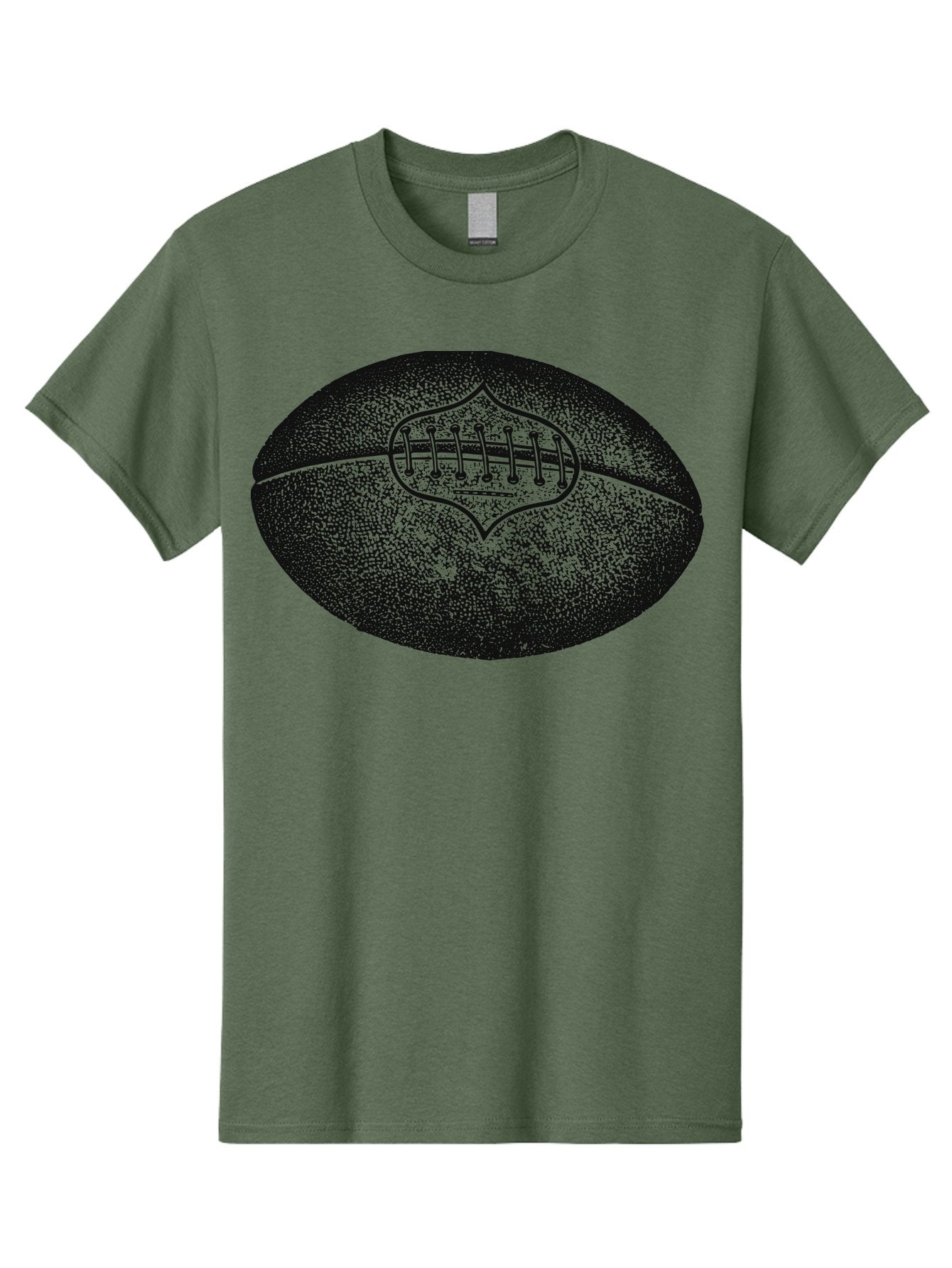 Blitz Ball Men'S Graphic Tee, 100% Cotton, Comfortable Casual Summer Wear, Machine Washable, Stippled American Football, Sports Equipment, Football Texture, Athletic Gear, Team Sports, Competitive Play, Gridiron Football Aae148 13