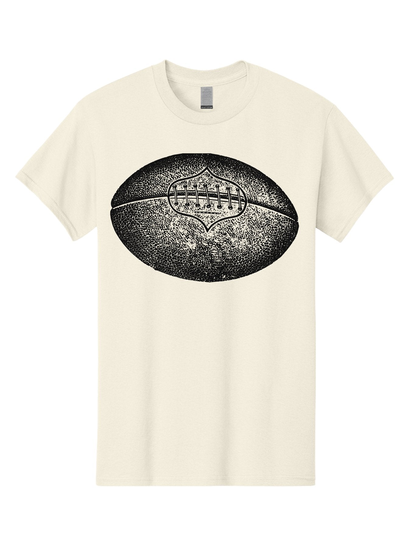Blitz Ball Men'S Graphic Tee, 100% Cotton, Comfortable Casual Summer Wear, Machine Washable, Stippled American Football, Sports Equipment, Football Texture, Athletic Gear, Team Sports, Competitive Play, Gridiron Football Aae148 4