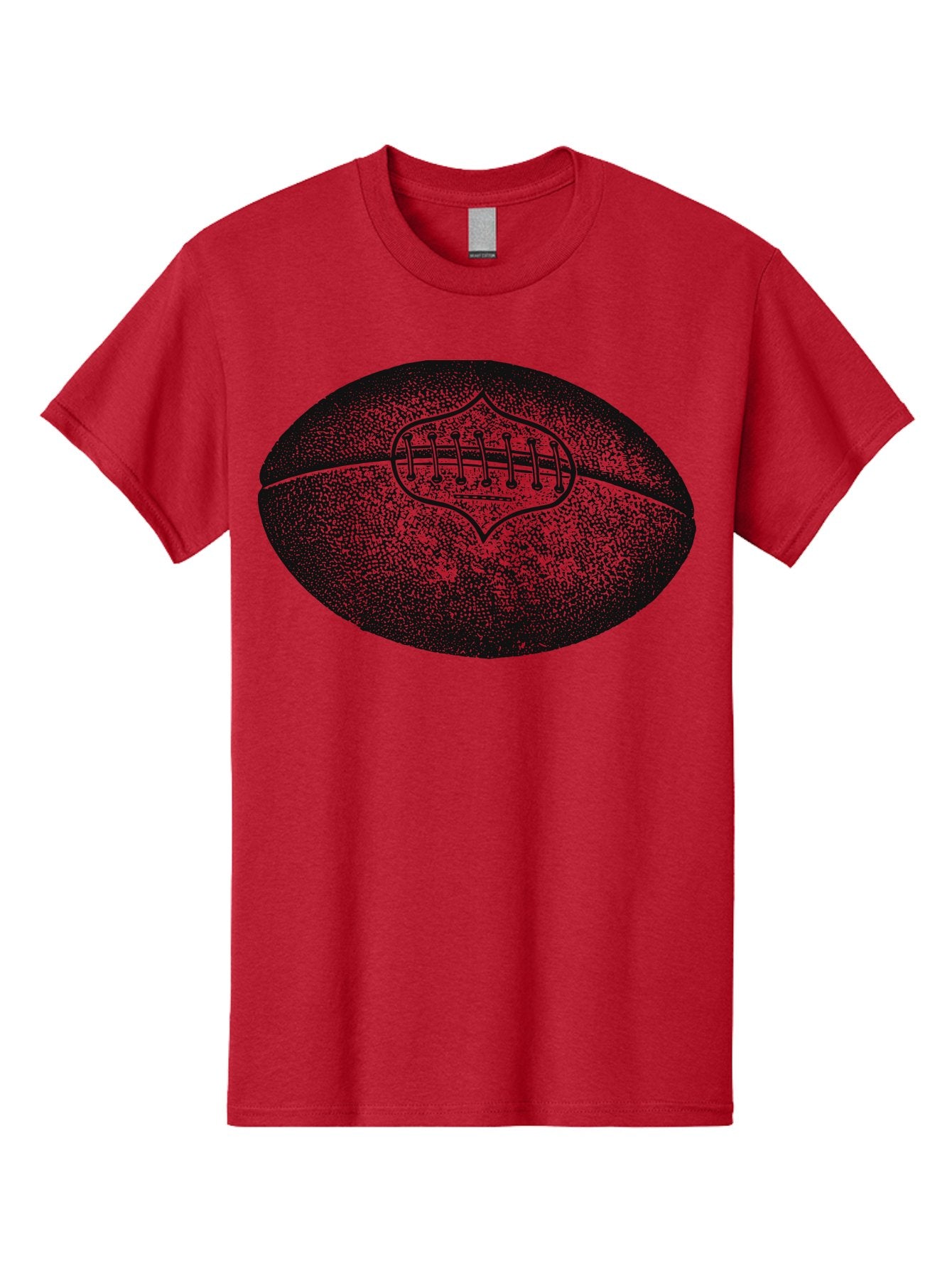 Blitz Ball Men'S Graphic Tee, 100% Cotton, Comfortable Casual Summer Wear, Machine Washable, Stippled American Football, Sports Equipment, Football Texture, Athletic Gear, Team Sports, Competitive Play, Gridiron Football Aae148 12