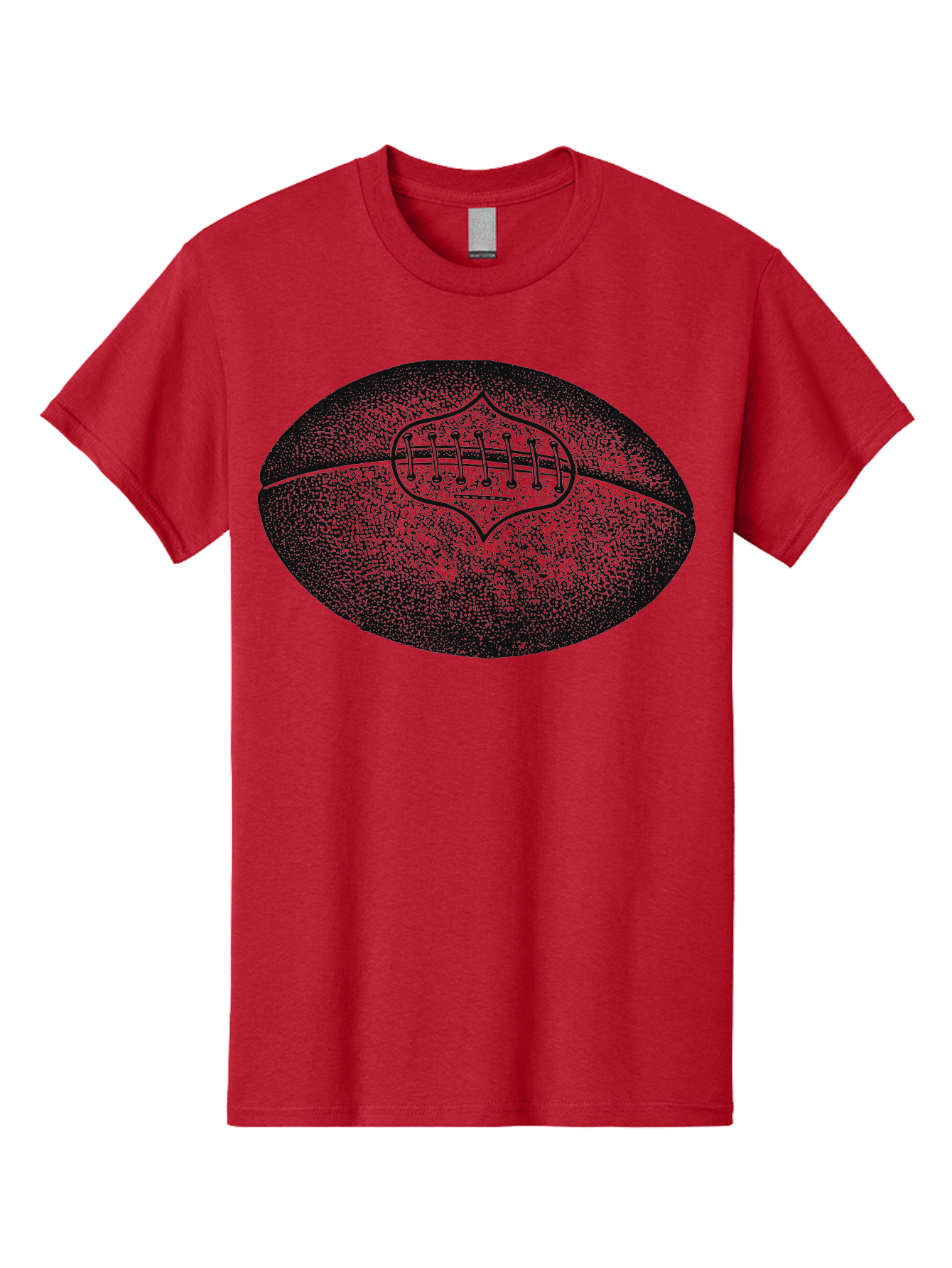 Blitz Ball Men'S Graphic Tee, 100% Cotton, Comfortable Casual Summer Wear, Machine Washable, Stippled American Football, Sports Equipment, Football Texture, Athletic Gear, Team Sports, Competitive Play, Gridiron Football Aae148 25