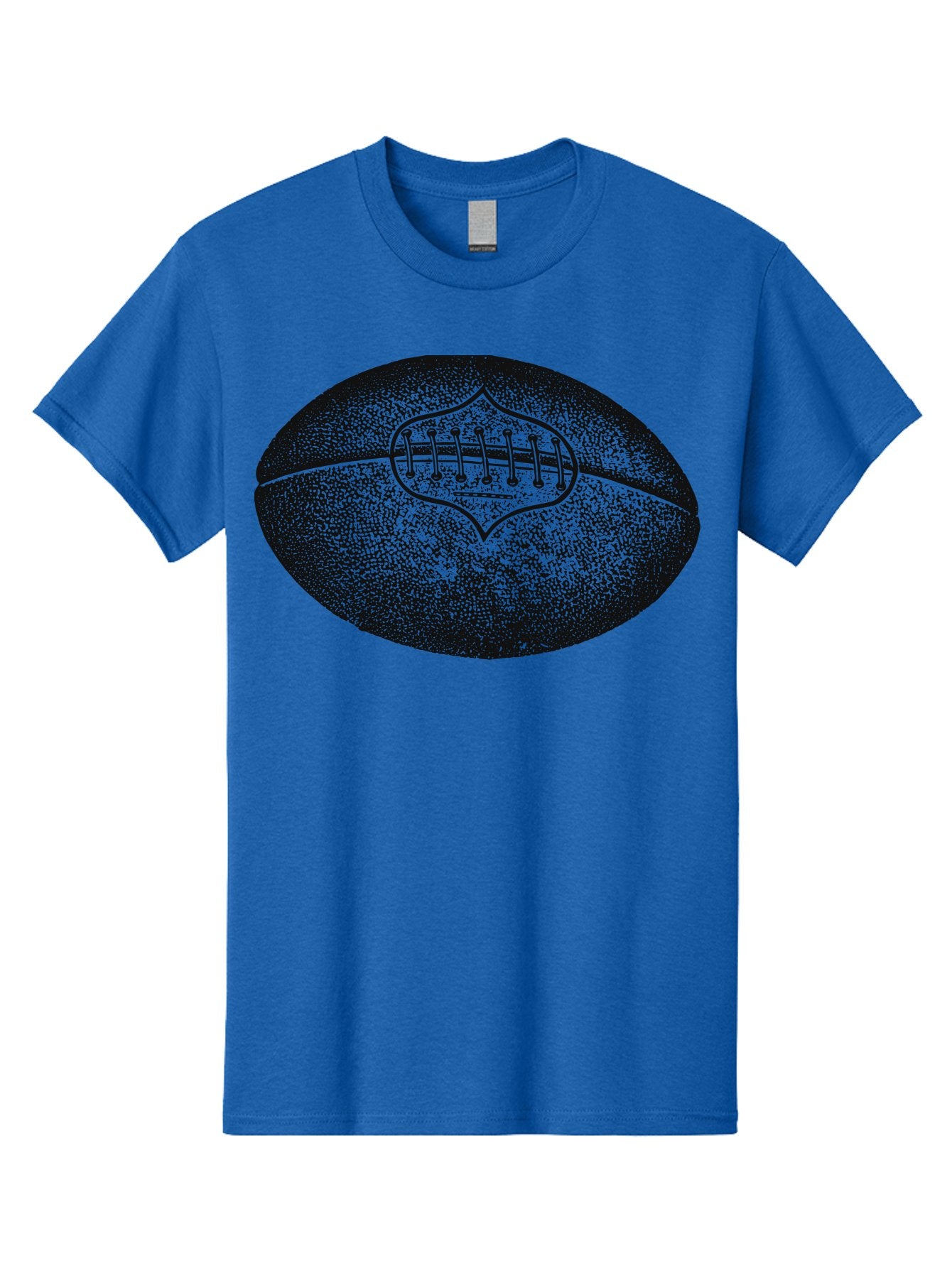 Blitz Ball Men'S Graphic Tee, 100% Cotton, Comfortable Casual Summer Wear, Machine Washable, Stippled American Football, Sports Equipment, Football Texture, Athletic Gear, Team Sports, Competitive Play, Gridiron Football Aae148 14