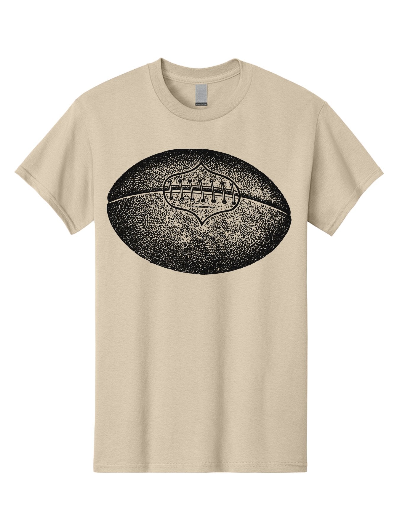 Blitz Ball Men'S Graphic Tee, 100% Cotton, Comfortable Casual Summer Wear, Machine Washable, Stippled American Football, Sports Equipment, Football Texture, Athletic Gear, Team Sports, Competitive Play, Gridiron Football Aae148 10
