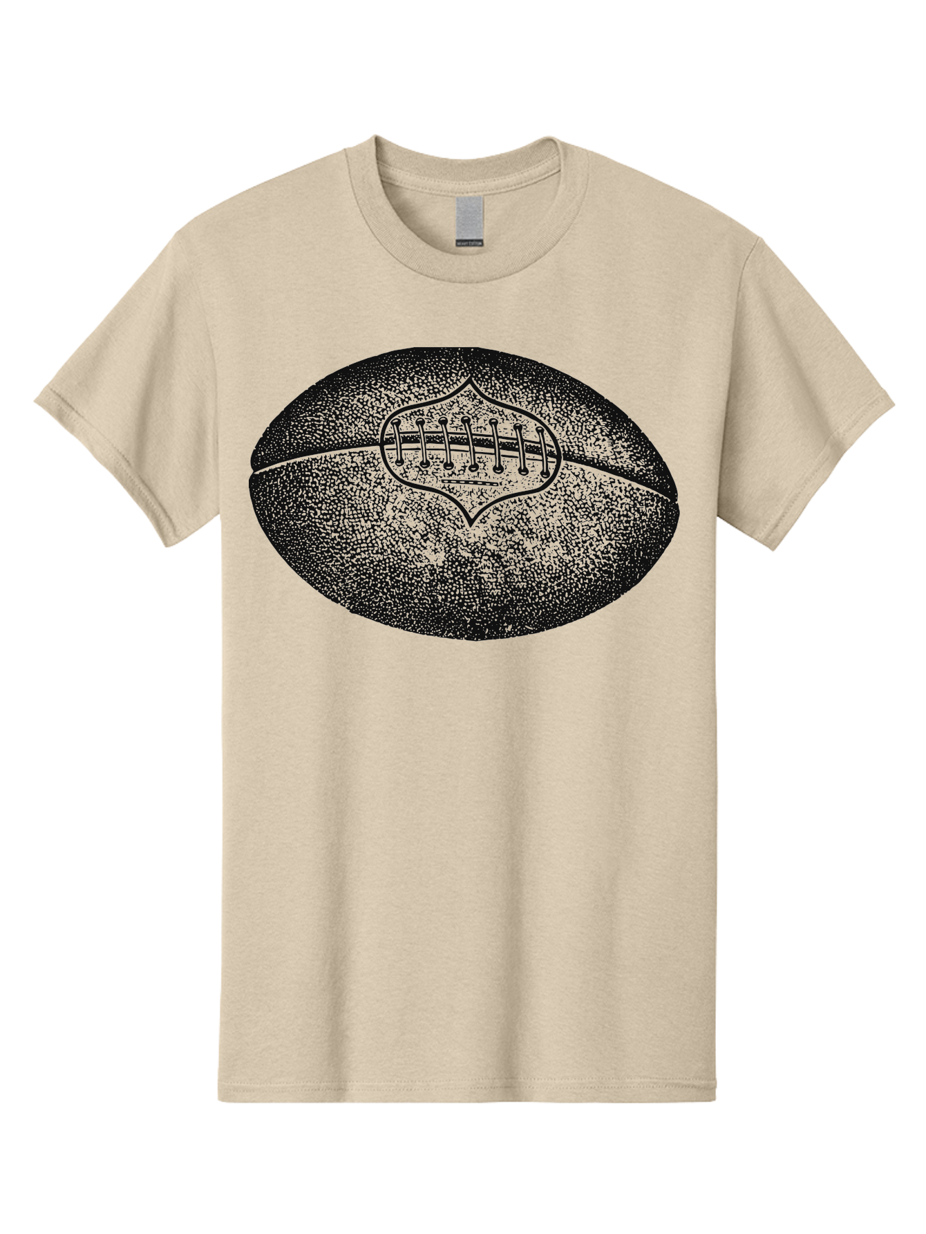 Blitz Ball Men'S Graphic Tee, 100% Cotton, Comfortable Casual Summer Wear, Machine Washable, Stippled American Football, Sports Equipment, Football Texture, Athletic Gear, Team Sports, Competitive Play, Gridiron Football Aae148 9