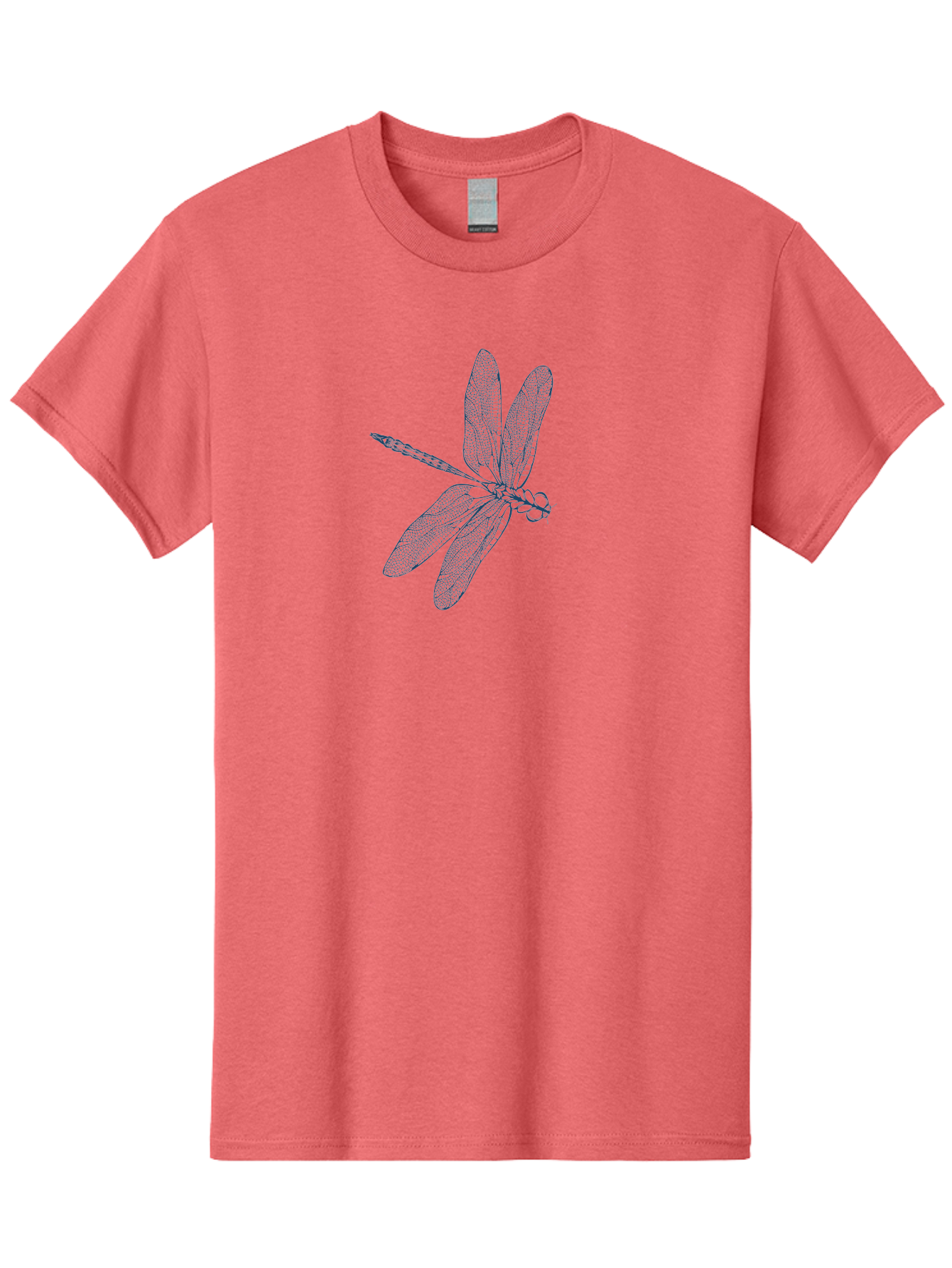 Botanical Dragonfly Art Men'S Graphic Tee, 100% Cotton, Comfortable Casual Summer Wear, Machine Washable, Dragonfly, Delicate Wings, Intricate Design, Abstract Art, Insect Illustration, Detailed Drawing, Nature-Inspired Aae154 29