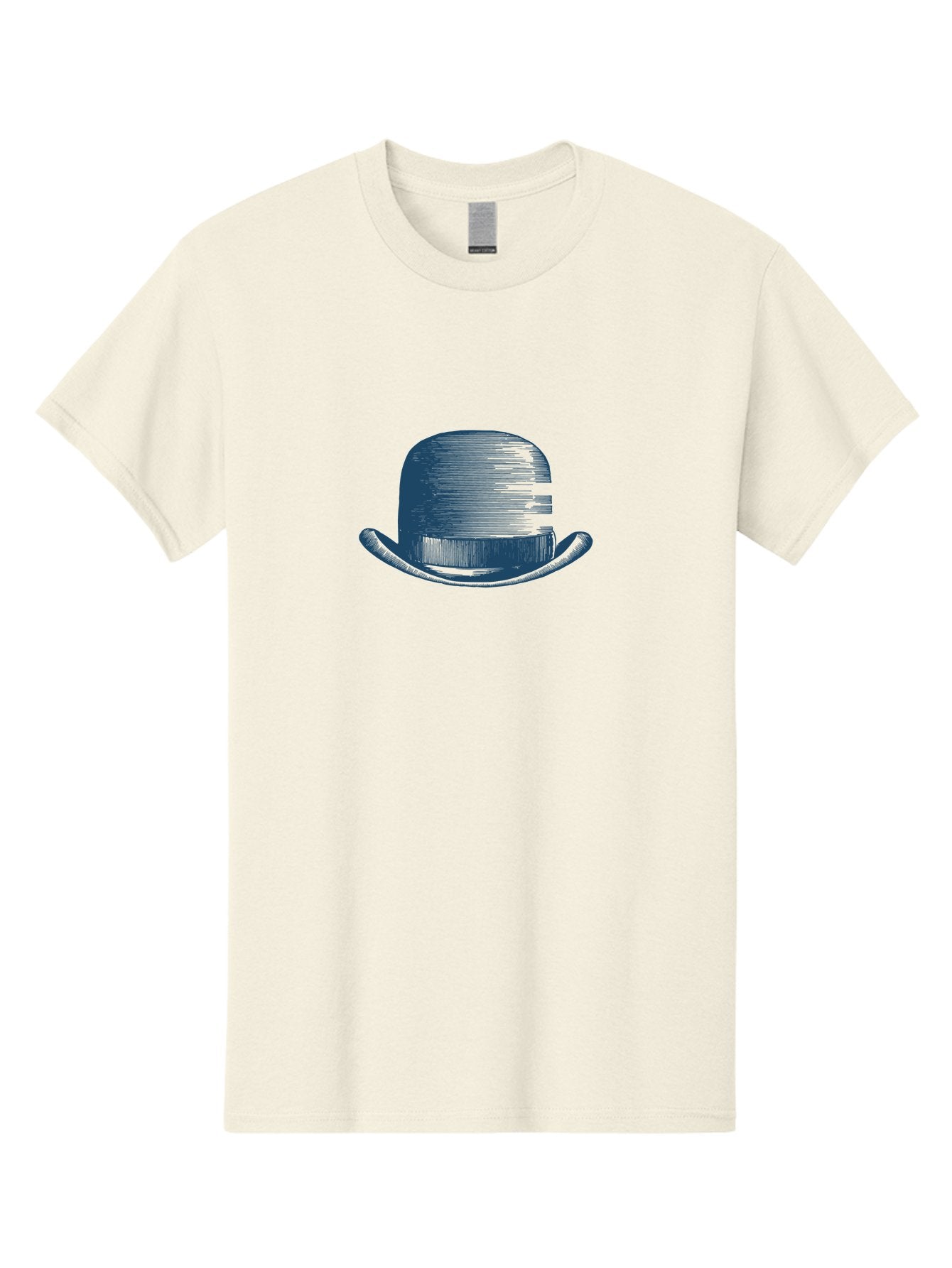 Bowler-Hat Men'S Graphic Tee, 100% Cotton, Comfortable Casual Summer Wear, Machine Washable, Bowler Hat, Classic Fashion, Vintage Style, Gentleman'S Accessory, Luxury Hat, Iconic Design, Retro Charm Aae156 11