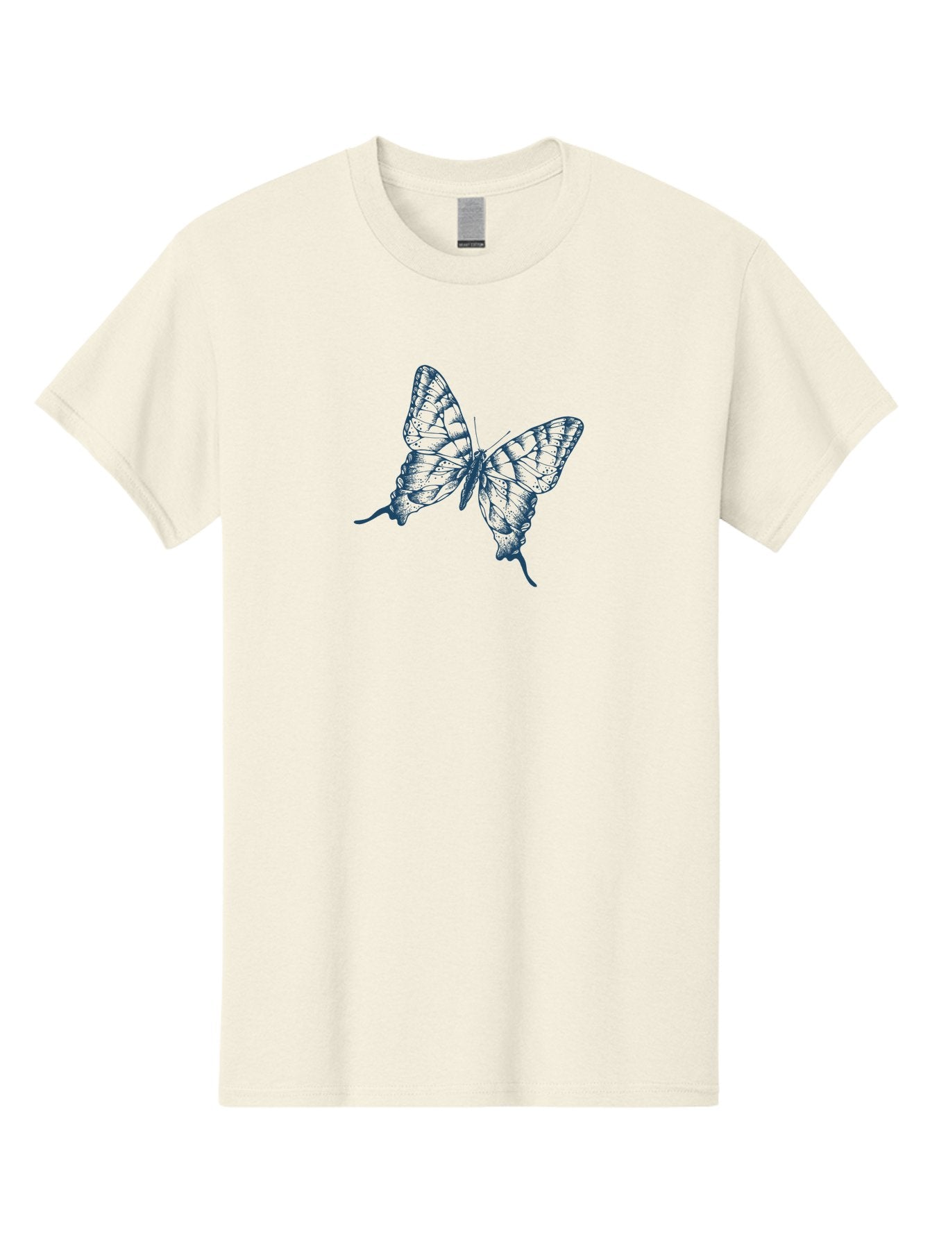 Butterfly Men'S Graphic Tee, 100% Cotton, Comfortable Casual Summer Wear, Machine Washable, Swallowtail Butterfly, Detailed Illustration, Delicate Wings, Intricate Patterns, Ornate Design, Fragile Beauty, Insect Art, Wingspan, Aae164 15
