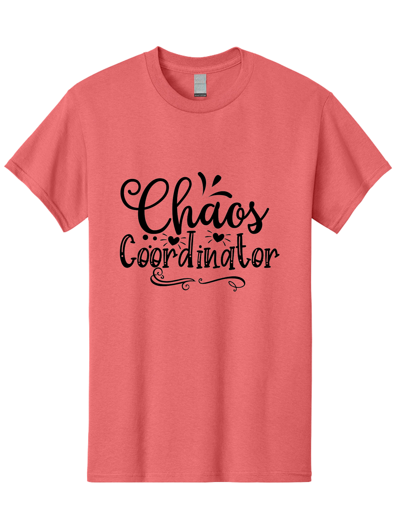 Chaos Coordinator Men'S Graphic Tee, 100% Cotton, Comfortable Casual Summer Wear, Machine Washable, Chaos Coordinator, Funny Titles, Quirky Humor, Office Humor, Workplace Designations, Creative Job Titles, Humorous Work, Unique Roles, Aae176 21
