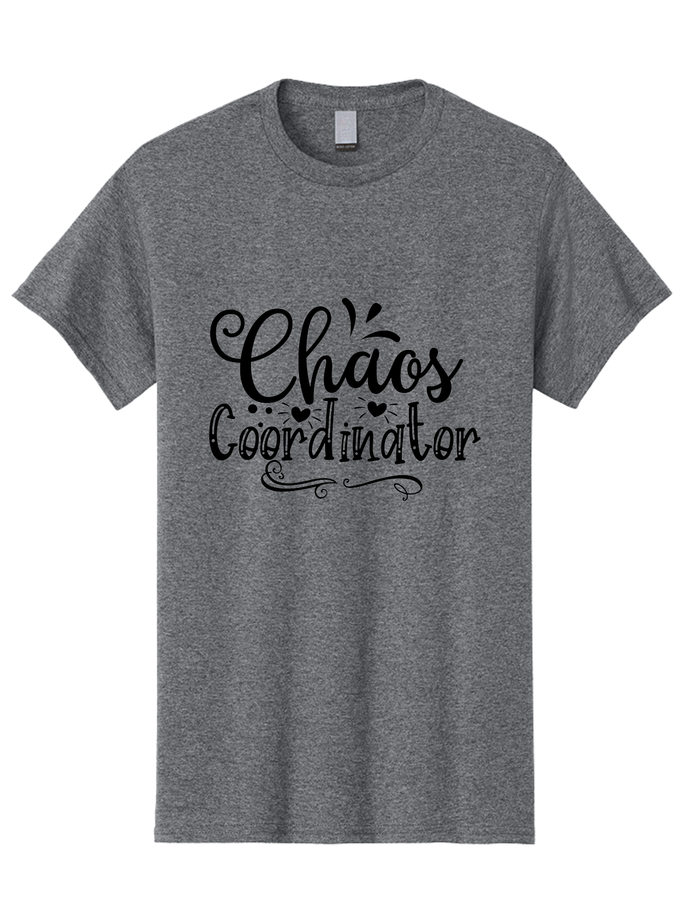 Chaos Coordinator Men'S Graphic Tee, 100% Cotton, Comfortable Casual Summer Wear, Machine Washable, Chaos Coordinator, Funny Titles, Quirky Humor, Office Humor, Workplace Designations, Creative Job Titles, Humorous Work, Unique Roles, Aae176 29