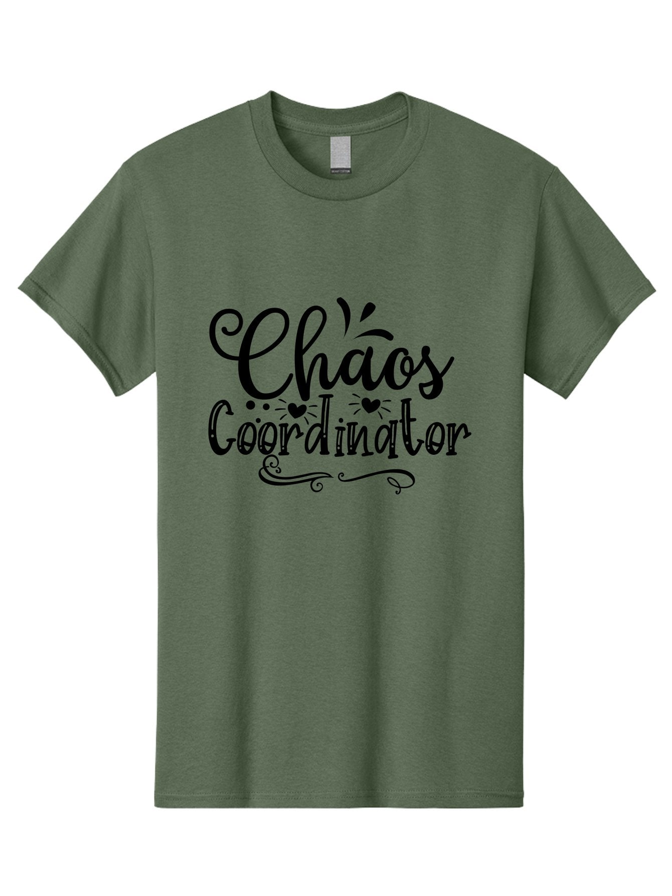 Chaos Coordinator Men'S Graphic Tee, 100% Cotton, Comfortable Casual Summer Wear, Machine Washable, Chaos Coordinator, Funny Titles, Quirky Humor, Office Humor, Workplace Designations, Creative Job Titles, Humorous Work, Unique Roles, Aae176 9