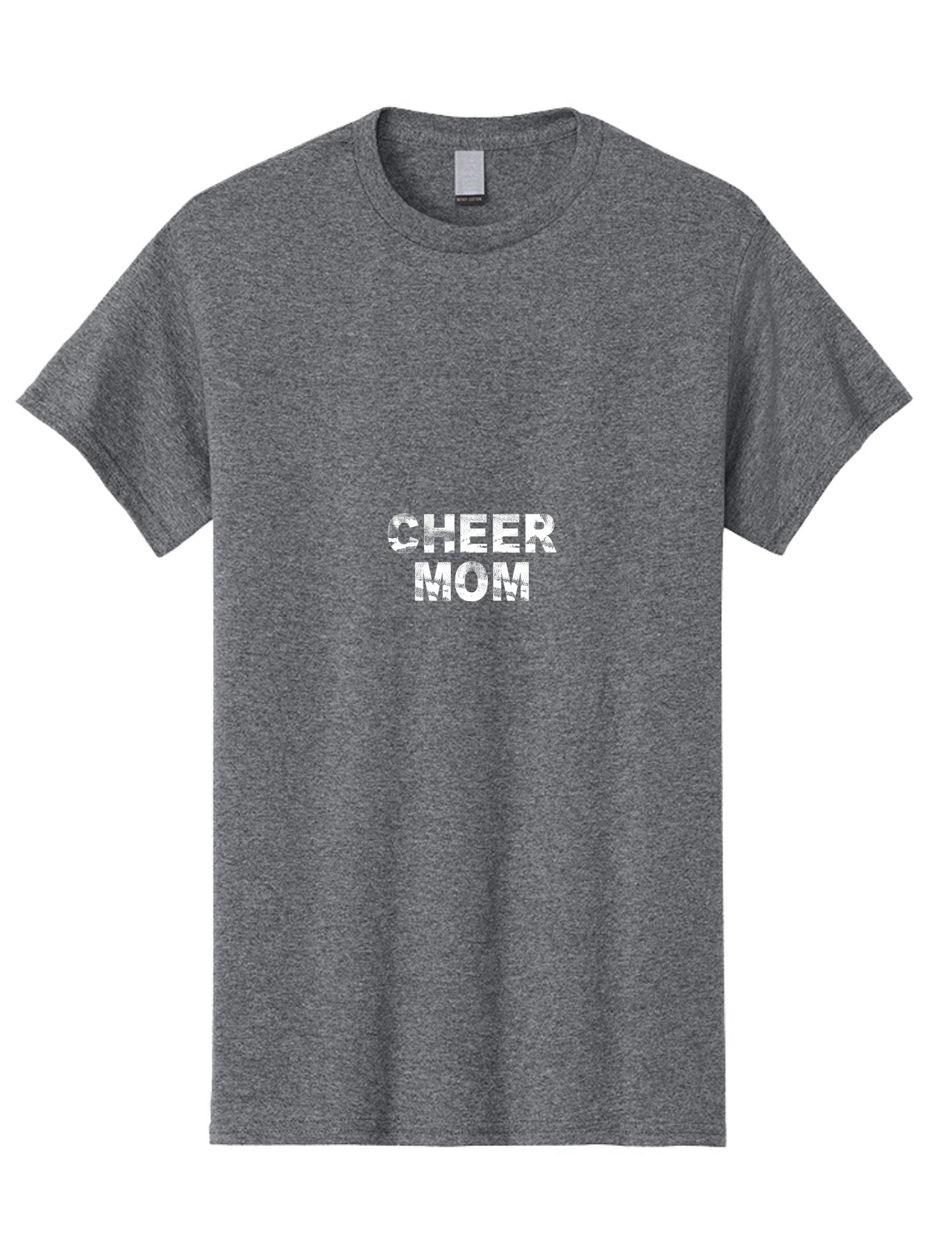 Cheer Mom Men'S Graphic Tee, 100% Cotton, Comfortable Casual Summer Wear, Machine Washable, Cheer Mom, Cheerleading, Mom Life, Sports Mom, Cheerleading Mom, Proud Mom, Competitive Spirit, Team Spirit Aae179 13