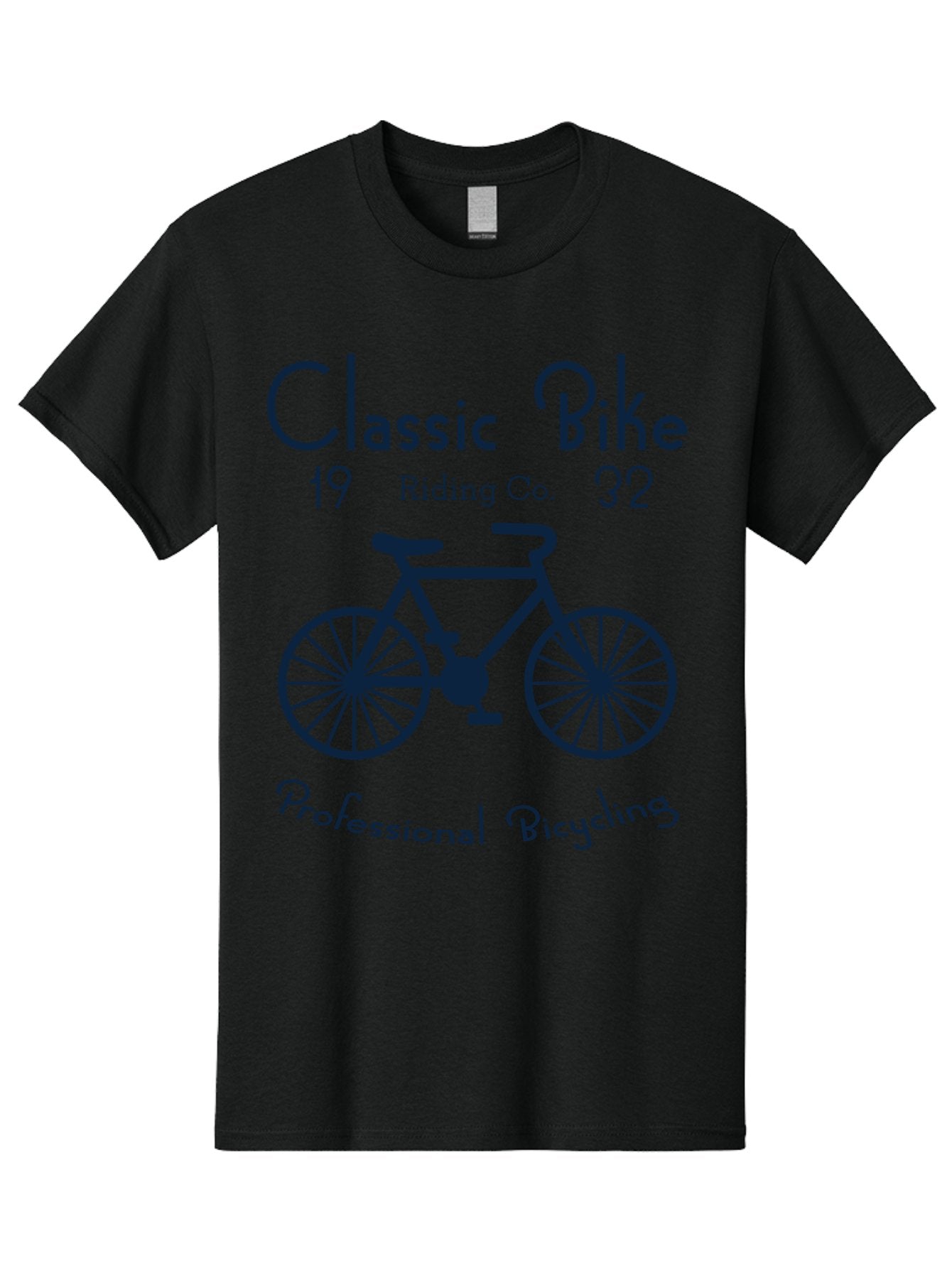 Classic Bike -Men Men'S Graphic Tee, 100% Cotton, Comfortable Casual Summer Wear, Machine Washable, Vintage Bicycle, Professional Bicycling, Classic Bike Riding, Cycling Company, Bike Enthusiasts, Retro Bike Design, Cycling Culture, Aae184 9