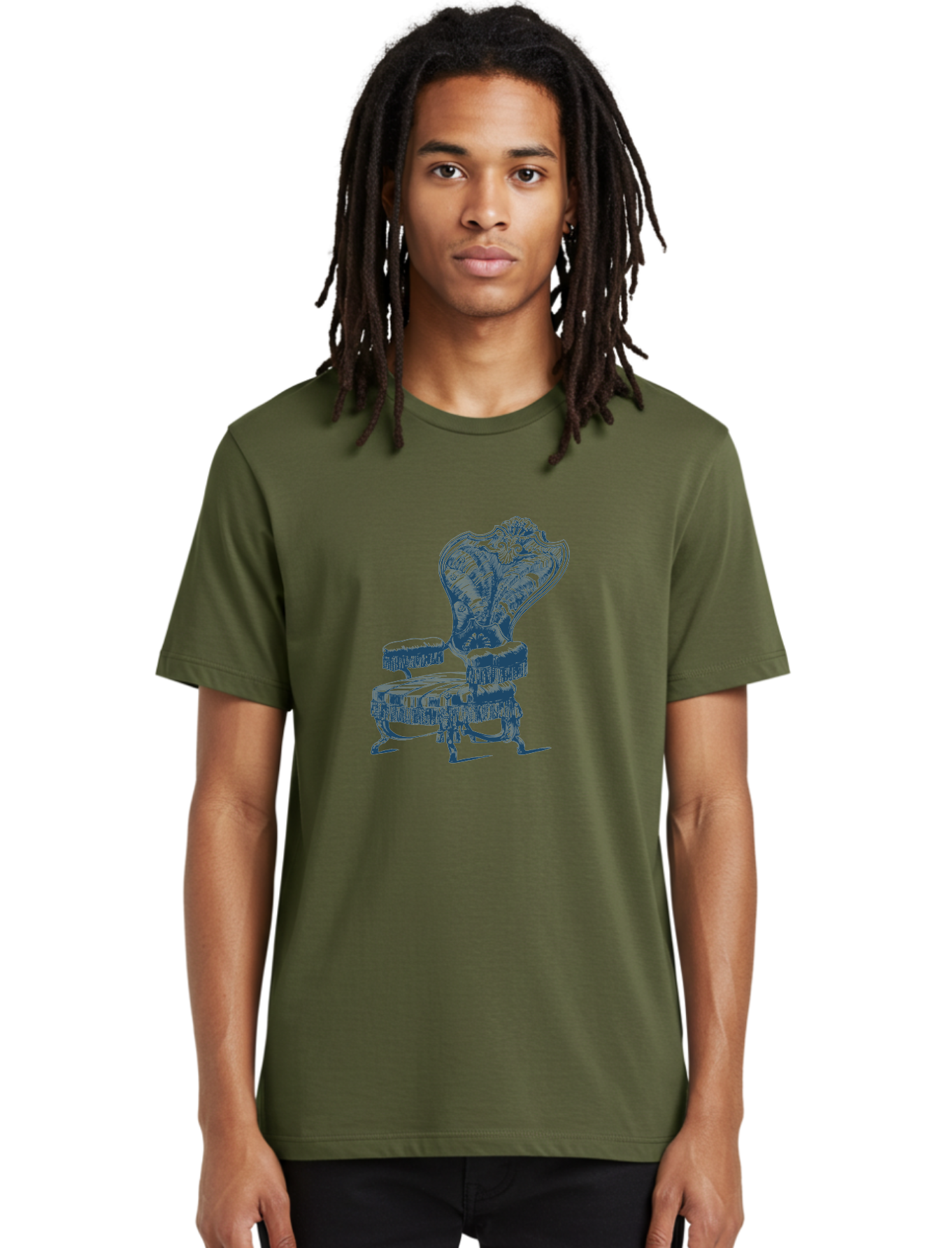 Classic Lounge Chair Men'S Graphic Tee, 100% Cotton, Comfortable Casual Summer Wear, Machine Washable, Luxury Chair, Ornate Design, Intricate Patterns, Regal Furniture, Elegant Decor, Vintage Style, Opulent Interiors, Majestic Seating Aae187 8