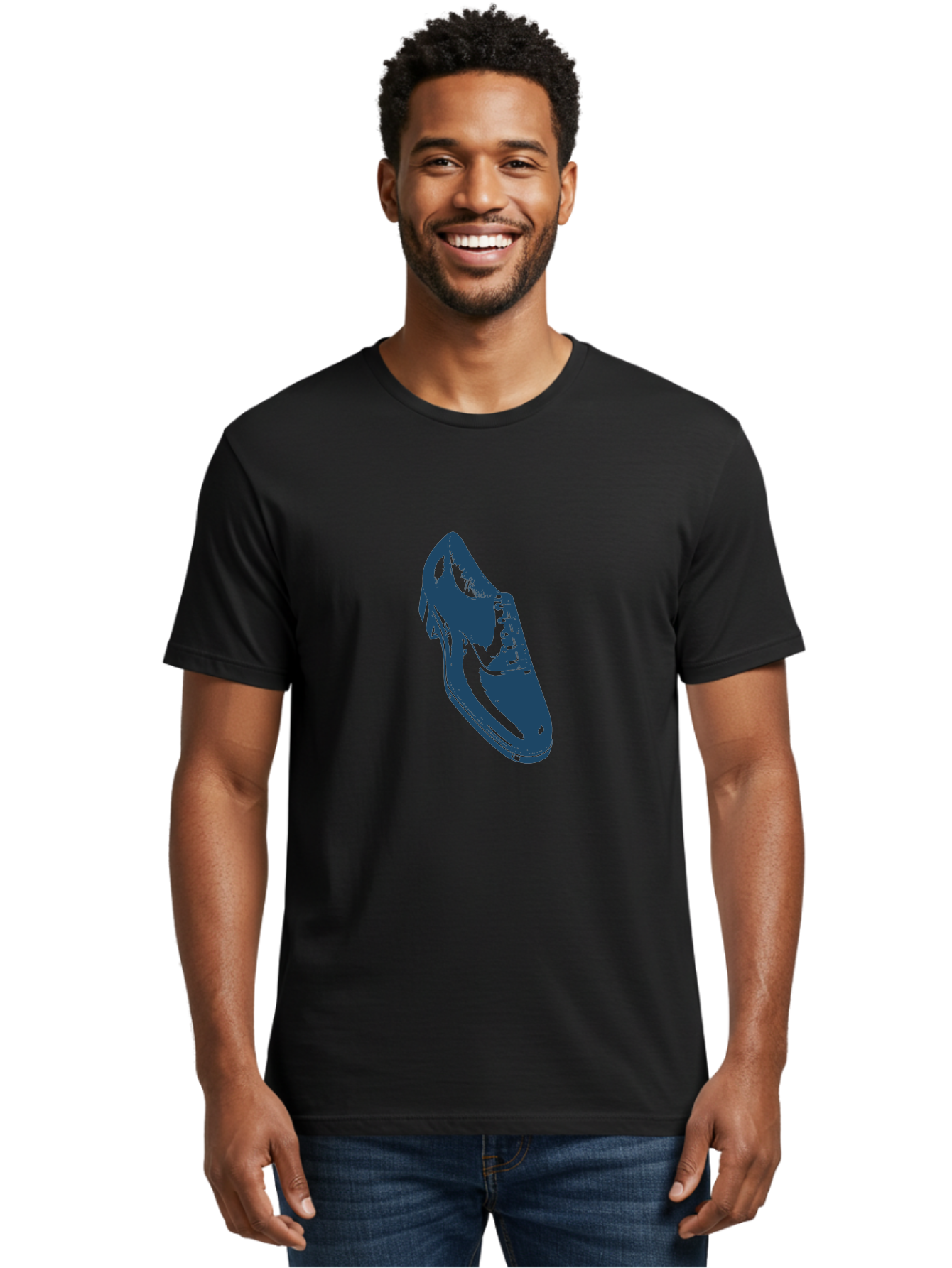 Classic Oxford Dress Shoe Men'S Graphic Tee, 100% Cotton, Comfortable Casual Summer Wear, Machine Washable, Blue Shoe, Footwear Fashion, Shoe Design, Minimalist Style, Modern Footwear, Sleek Design, Casual Wear Aae189 30