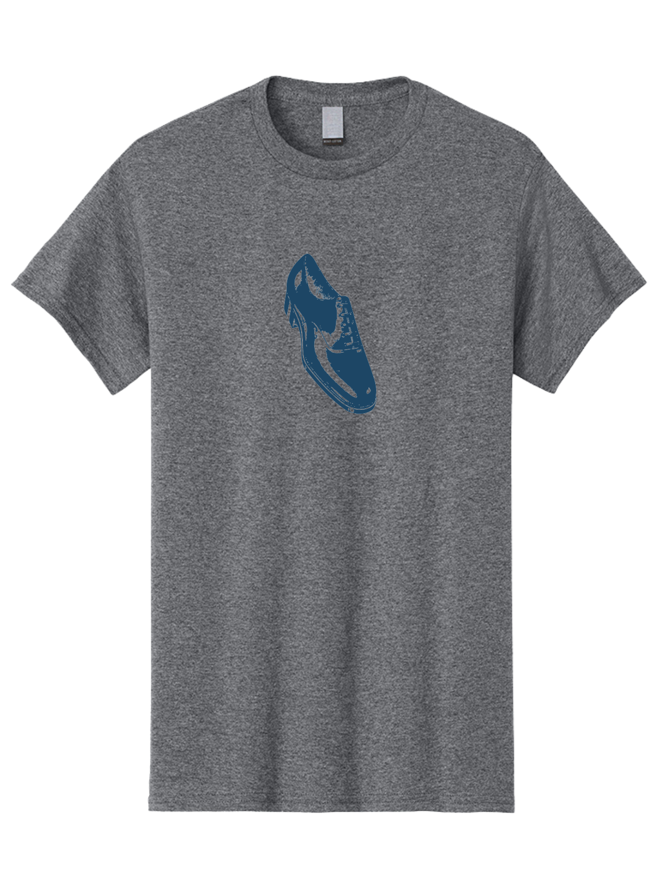 Classic Oxford Dress Shoe Men'S Graphic Tee, 100% Cotton, Comfortable Casual Summer Wear, Machine Washable, Blue Shoe, Footwear Fashion, Shoe Design, Minimalist Style, Modern Footwear, Sleek Design, Casual Wear Aae189 19