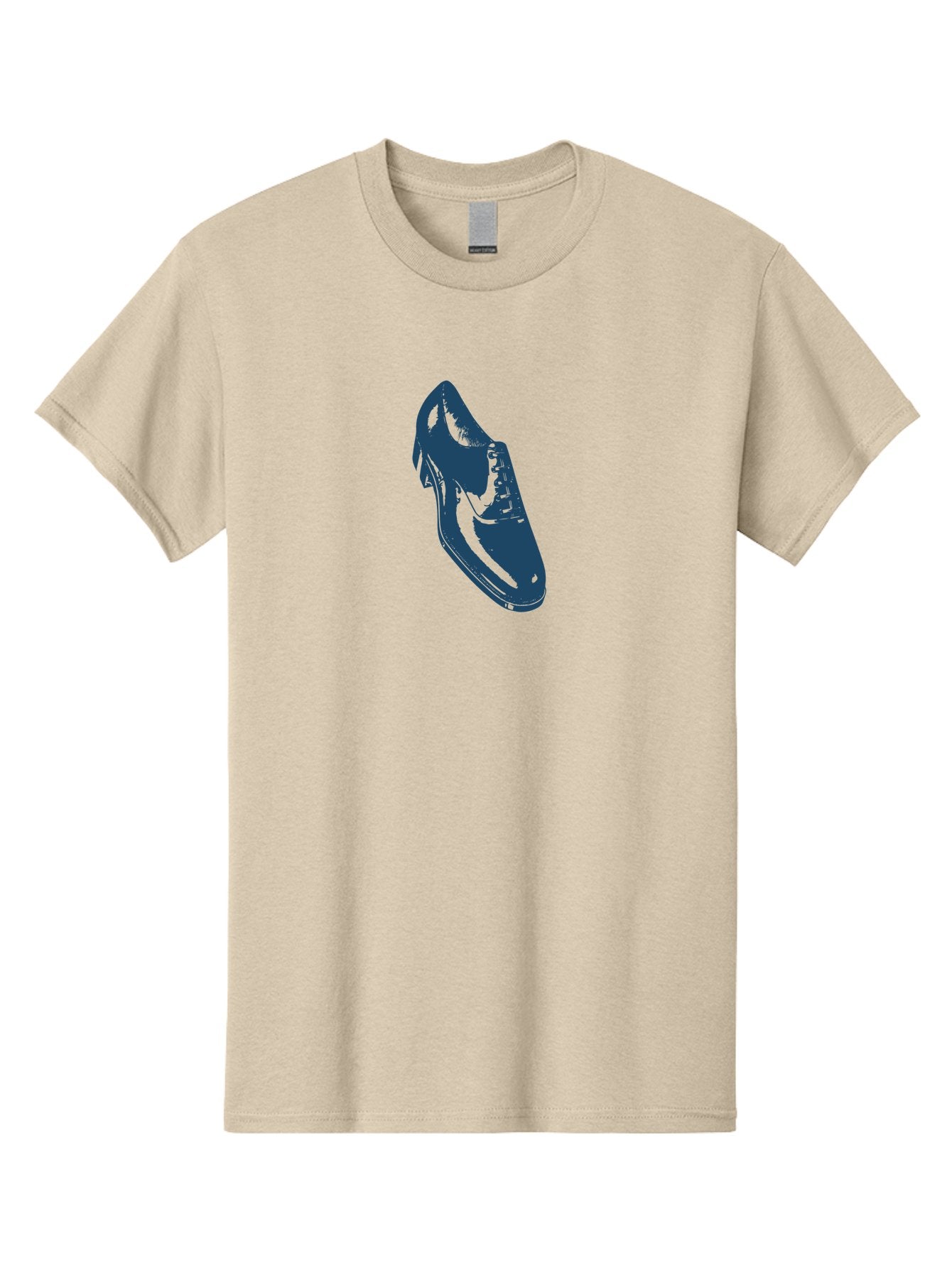 Classic Oxford Dress Shoe Men'S Graphic Tee, 100% Cotton, Comfortable Casual Summer Wear, Machine Washable, Blue Shoe, Footwear Fashion, Shoe Design, Minimalist Style, Modern Footwear, Sleek Design, Casual Wear Aae189 5