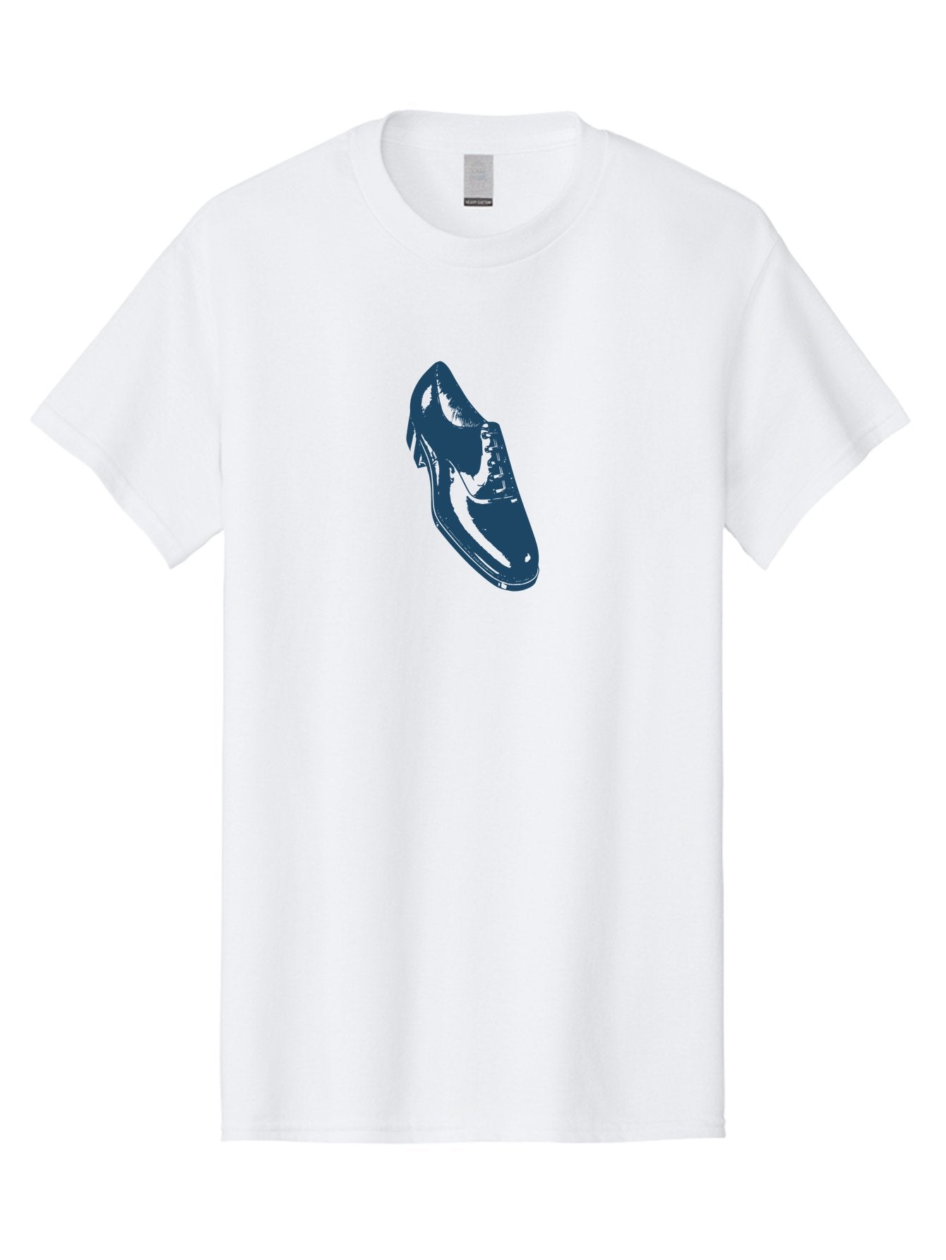 Classic Oxford Dress Shoe Men'S Graphic Tee, 100% Cotton, Comfortable Casual Summer Wear, Machine Washable, Blue Shoe, Footwear Fashion, Shoe Design, Minimalist Style, Modern Footwear, Sleek Design, Casual Wear Aae189 15