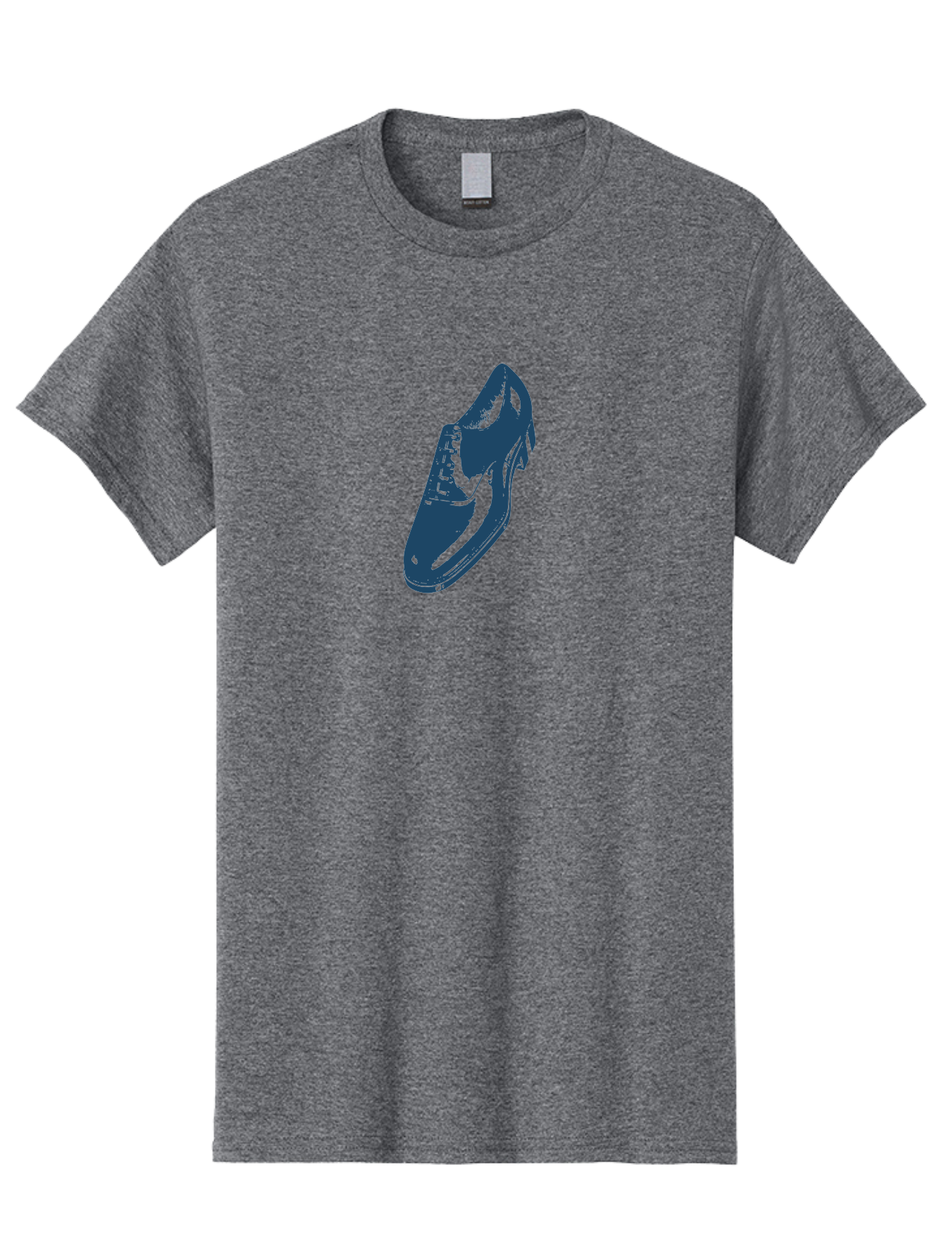 Classic Oxford Dress Shoe 2 Men'S Graphic Tee, 100% Cotton, Comfortable Casual Summer Wear, Machine Washable, Blue Shoes, Athletic Footwear, Sneaker Design, Fashion Accessory, Modern Style, Minimalist Graphic, Streetwear, Casual Wear Aae190 19
