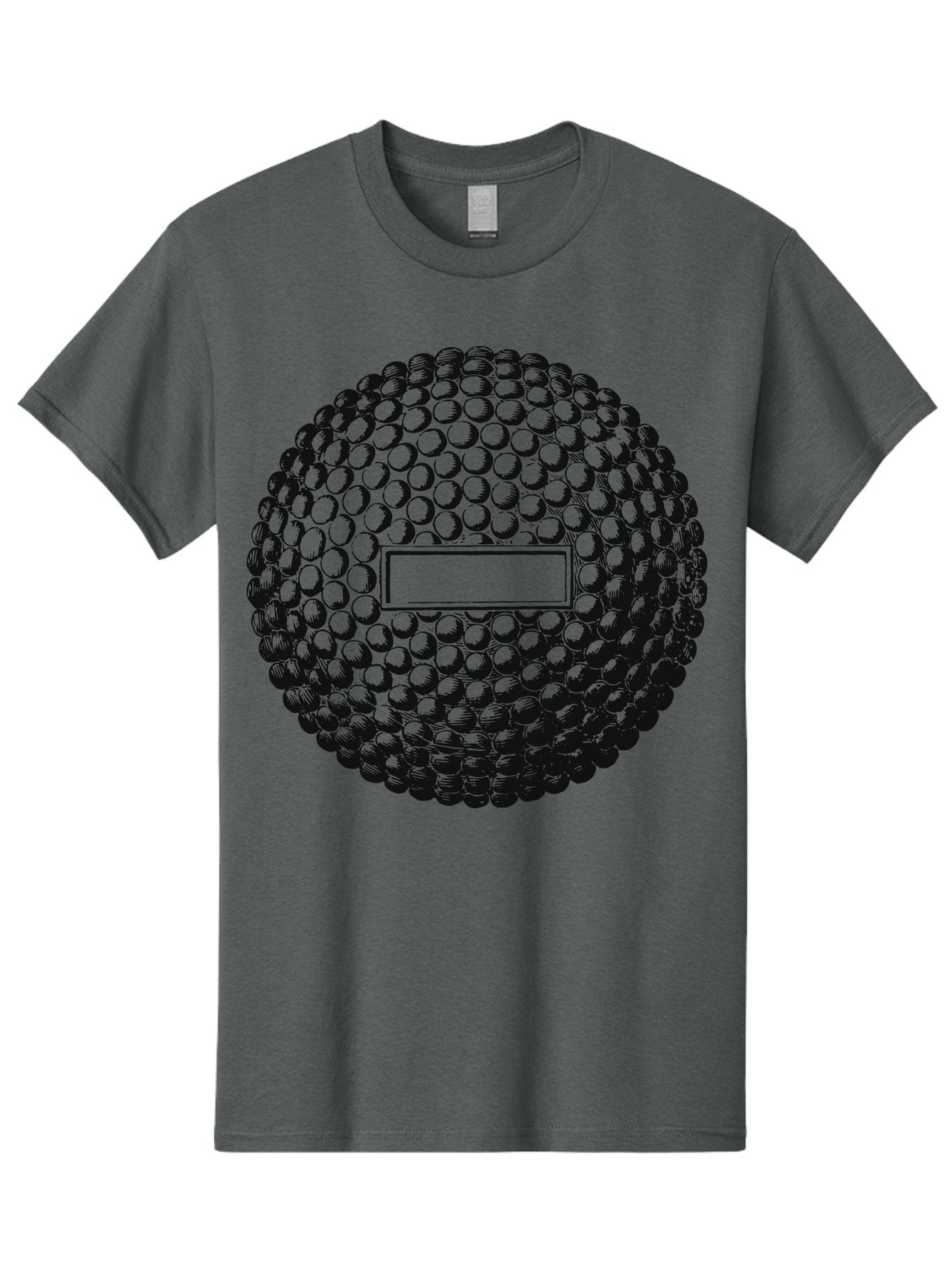 Clubshot Men'S Graphic Tee, 100% Cotton, Comfortable Casual Summer Wear, Machine Washable, Golf Ball, Textured Surface, Dimpled Pattern, Blank Label, Rectangular Shape, 3D Illustration, Graphic Design Element, Sports Imagery, Placeholder Text Aae196 9
