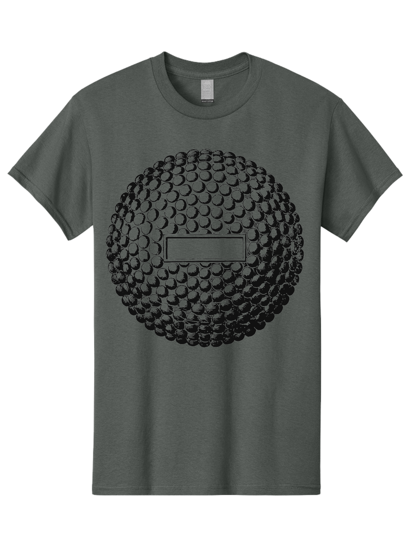 Clubshot Men'S Graphic Tee, 100% Cotton, Comfortable Casual Summer Wear, Machine Washable, Golf Ball, Textured Surface, Dimpled Pattern, Blank Label, Rectangular Shape, 3D Illustration, Graphic Design Element, Sports Imagery, Placeholder Text Aae196 11