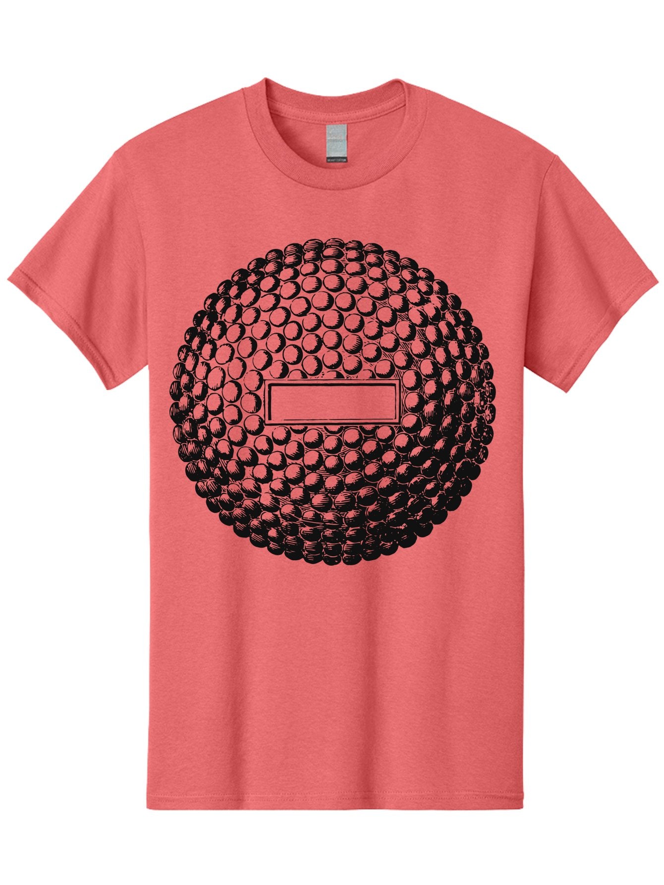 Clubshot Men'S Graphic Tee, 100% Cotton, Comfortable Casual Summer Wear, Machine Washable, Golf Ball, Textured Surface, Dimpled Pattern, Blank Label, Rectangular Shape, 3D Illustration, Graphic Design Element, Sports Imagery, Placeholder Text Aae196 8