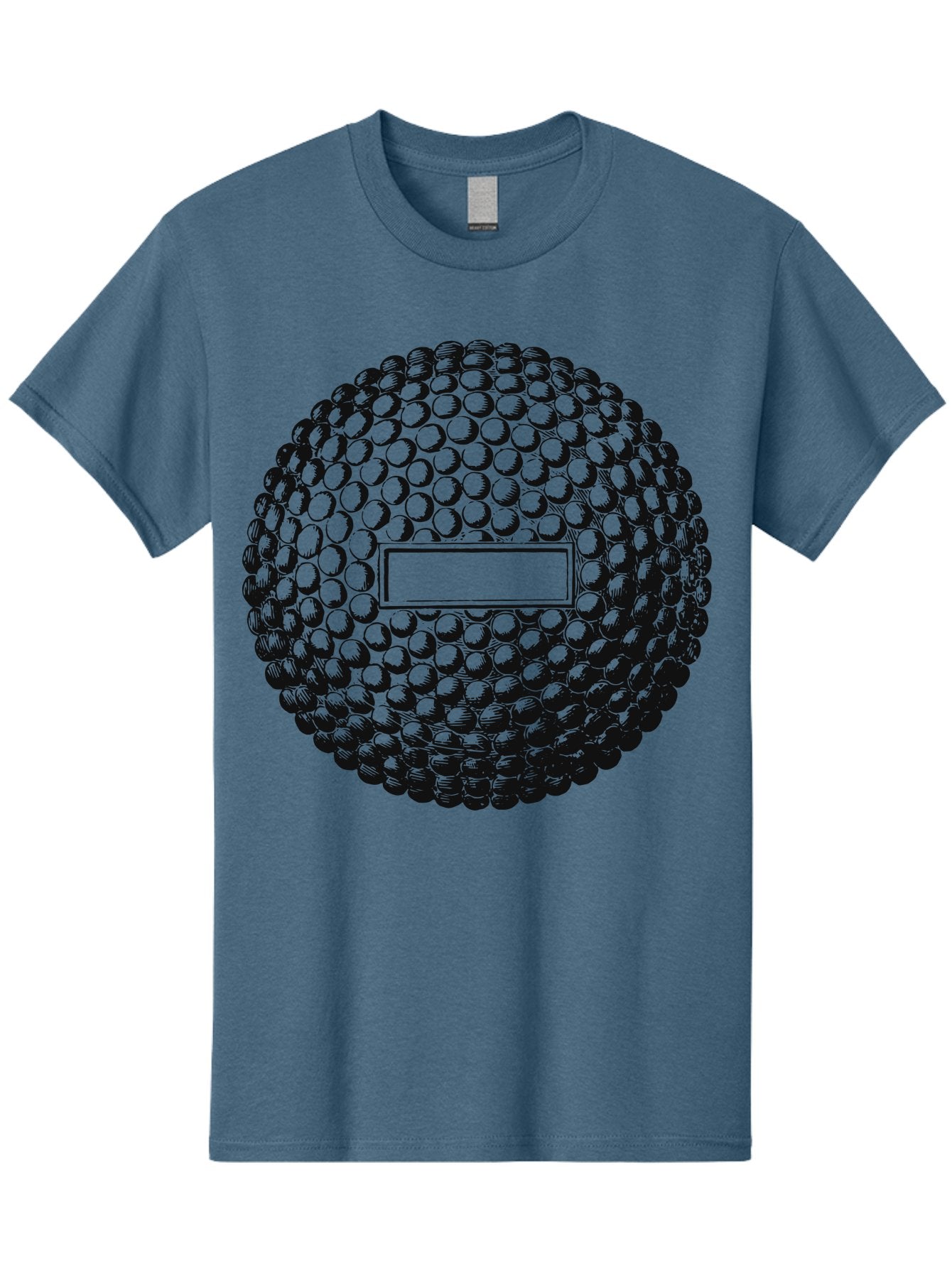 Clubshot Men'S Graphic Tee, 100% Cotton, Comfortable Casual Summer Wear, Machine Washable, Golf Ball, Textured Surface, Dimpled Pattern, Blank Label, Rectangular Shape, 3D Illustration, Graphic Design Element, Sports Imagery, Placeholder Text Aae196 12