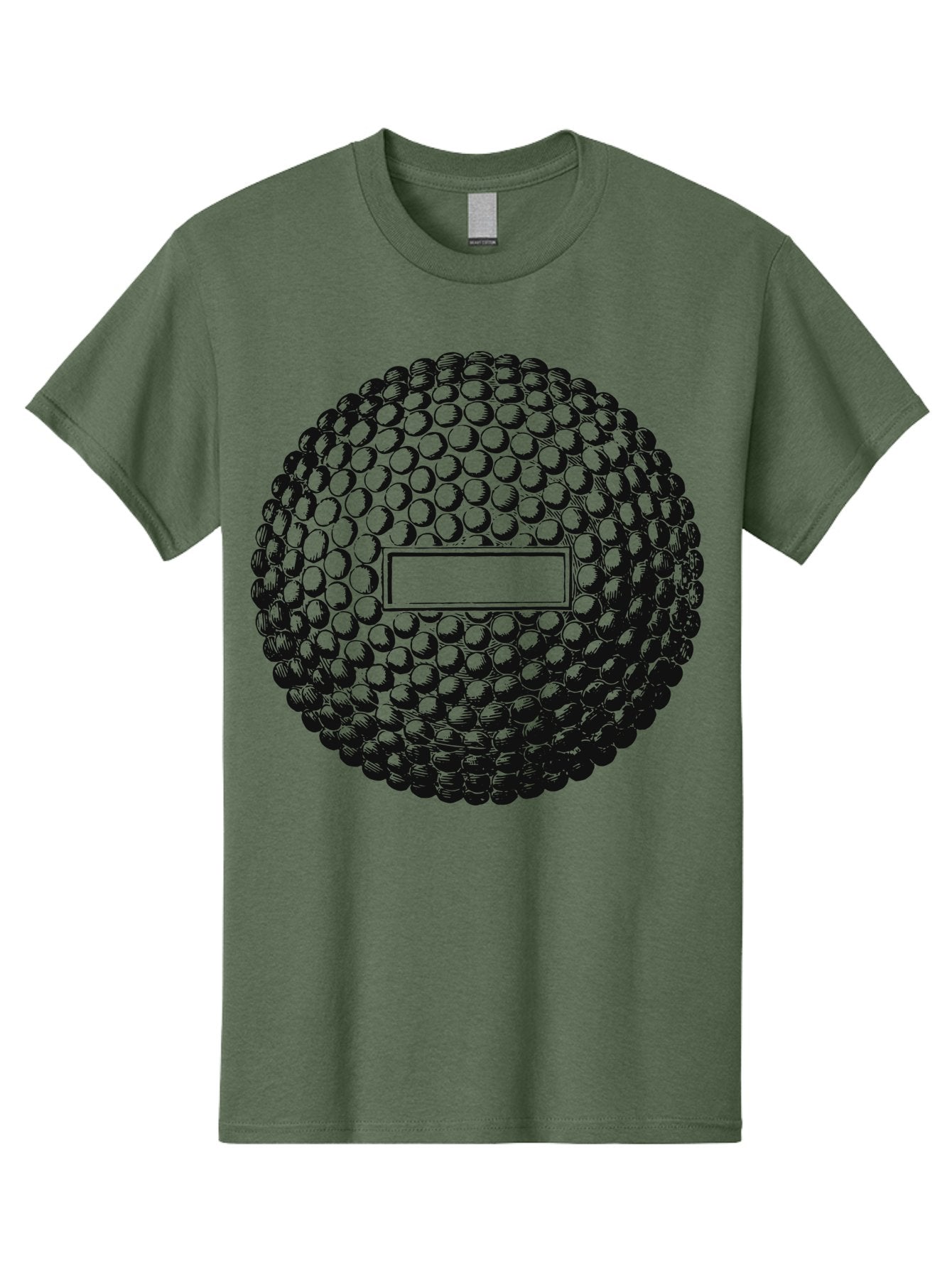 Clubshot Men'S Graphic Tee, 100% Cotton, Comfortable Casual Summer Wear, Machine Washable, Golf Ball, Textured Surface, Dimpled Pattern, Blank Label, Rectangular Shape, 3D Illustration, Graphic Design Element, Sports Imagery, Placeholder Text Aae196 13