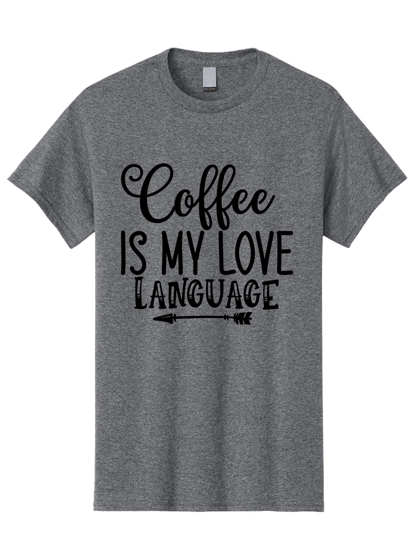 Coffee Is My Love Language Men'S Graphic Tee, 100% Cotton, Comfortable Casual Summer Wear, Machine Washable, Coffee Lover, Love Language, Coffee Quote, Coffee Humor, Coffee Obsession, Coffee Culture, Caffeine Addict, Coffee Passion Aae202 15