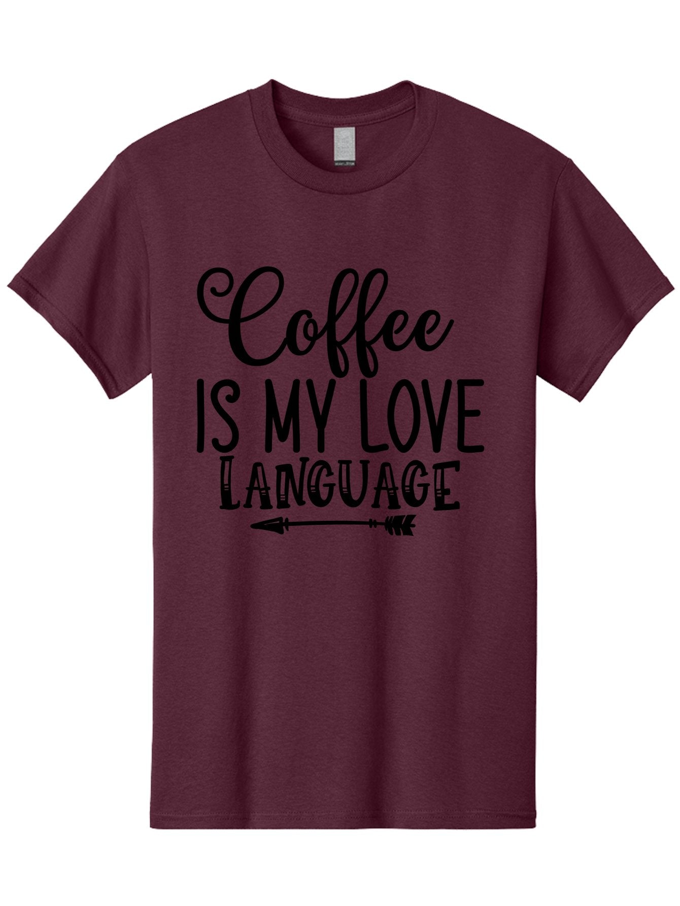Coffee Is My Love Language Men'S Graphic Tee, 100% Cotton, Comfortable Casual Summer Wear, Machine Washable, Coffee Lover, Love Language, Coffee Quote, Coffee Humor, Coffee Obsession, Coffee Culture, Caffeine Addict, Coffee Passion Aae202 8