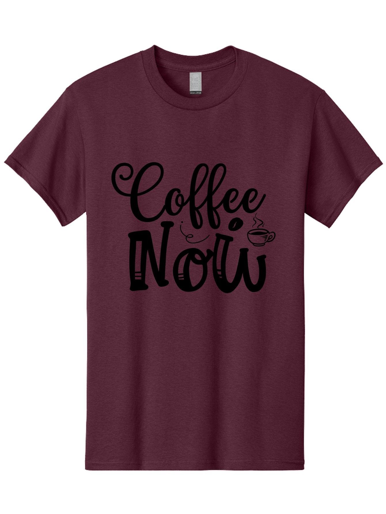 Coffee Now Men'S Graphic Tee, 100% Cotton, Comfortable Casual Summer Wear, Machine Washable, Coffee Shop Sign, Coffee Lover, Morning Pick-Me-Up, Caffeinated, Coffee Break, Coffee Culture Aae203 14