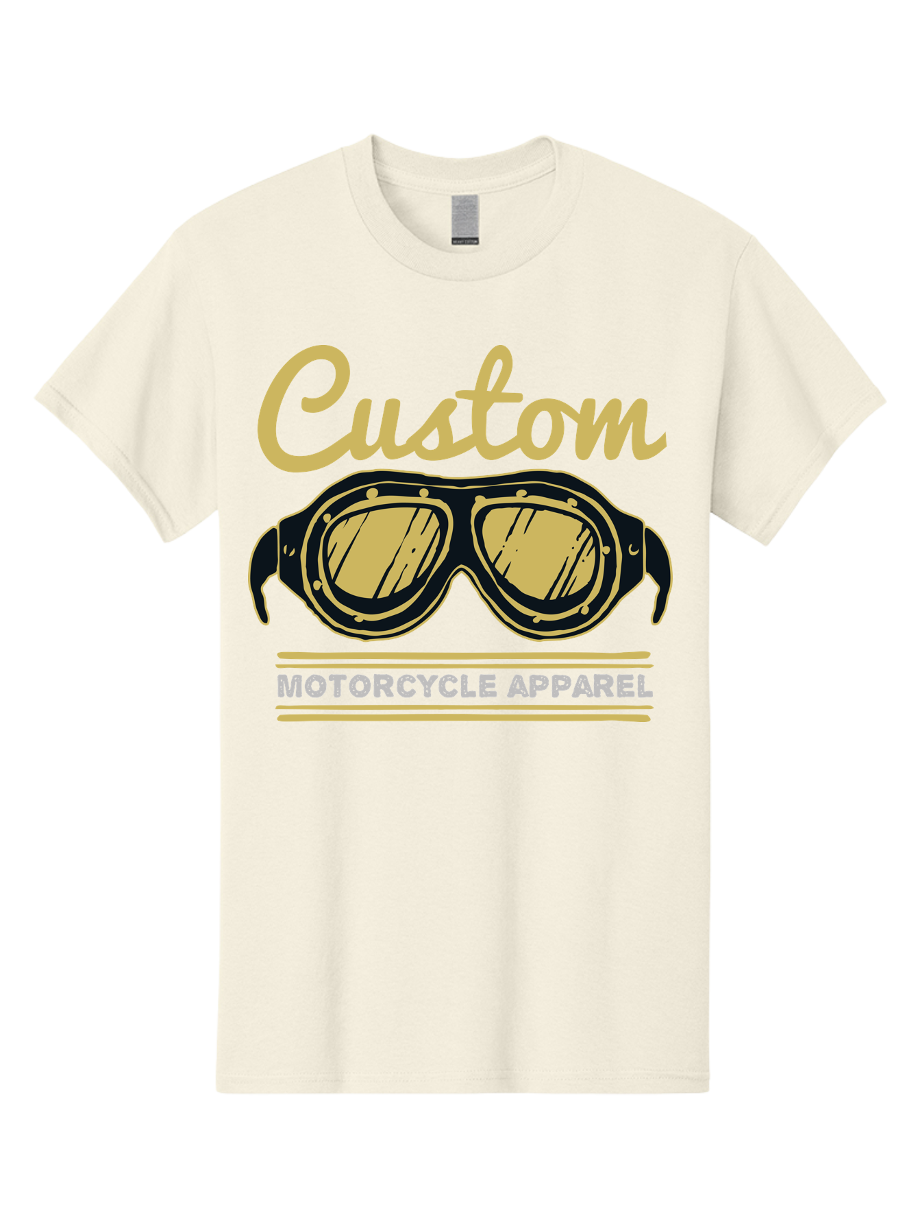 Custom Apparel Men'S Graphic Tee, 100% Cotton, Comfortable Casual Summer Wear, Machine Washable, Vintage Motorcycle Goggles, Custom Apparel, Biker Accessories, Retro Style, Motorcycle Culture, Custom Clothing Aae221 15