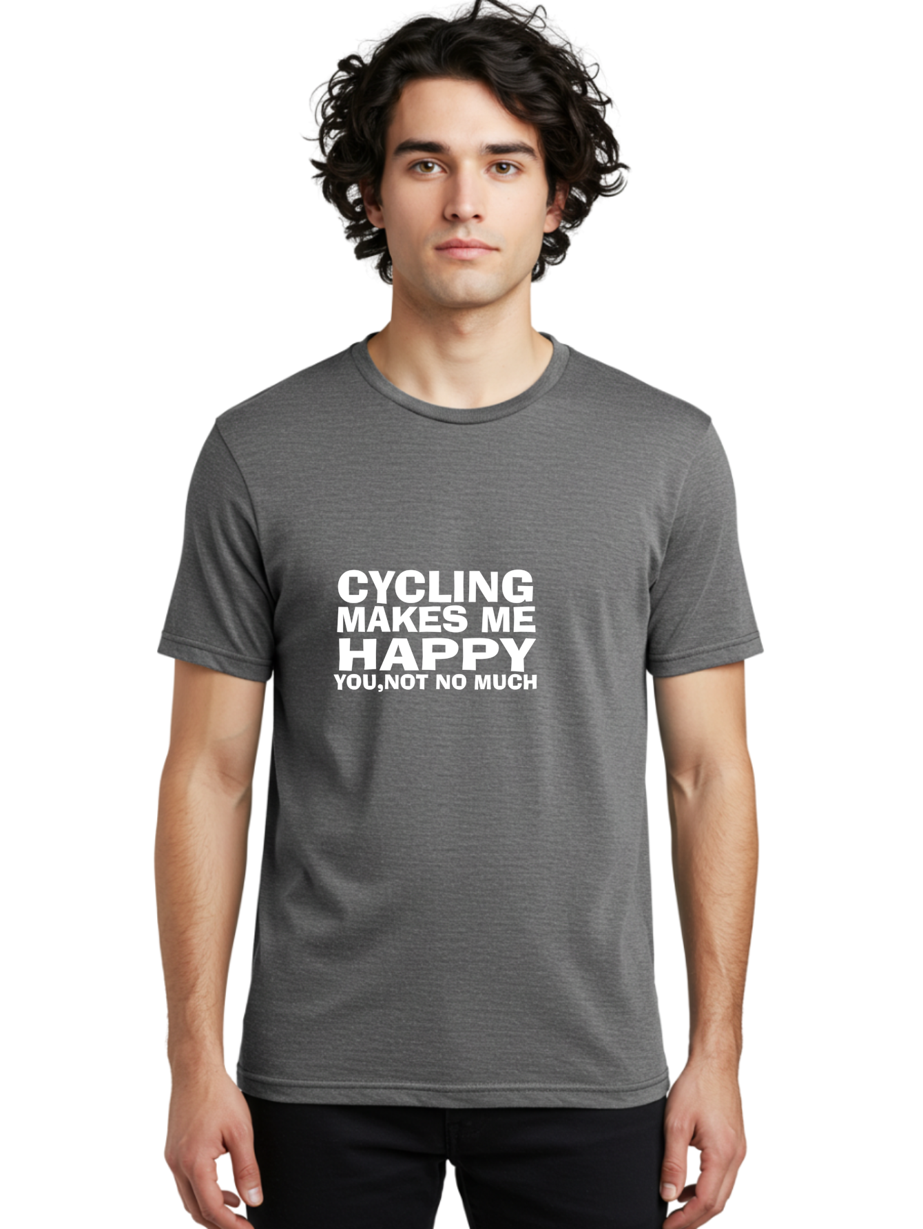 Cycling Makes Me Men'S Graphic Tee, 100% Cotton, Comfortable Casual Summer Wear, Machine Washable, Cycling Quotes, Cycling Motivation, Funny Cycling, Cycling Humor, Sarcastic Quotes, Motivational Phrases, Inspirational Quotes, Fitness Quotes Aae224 12