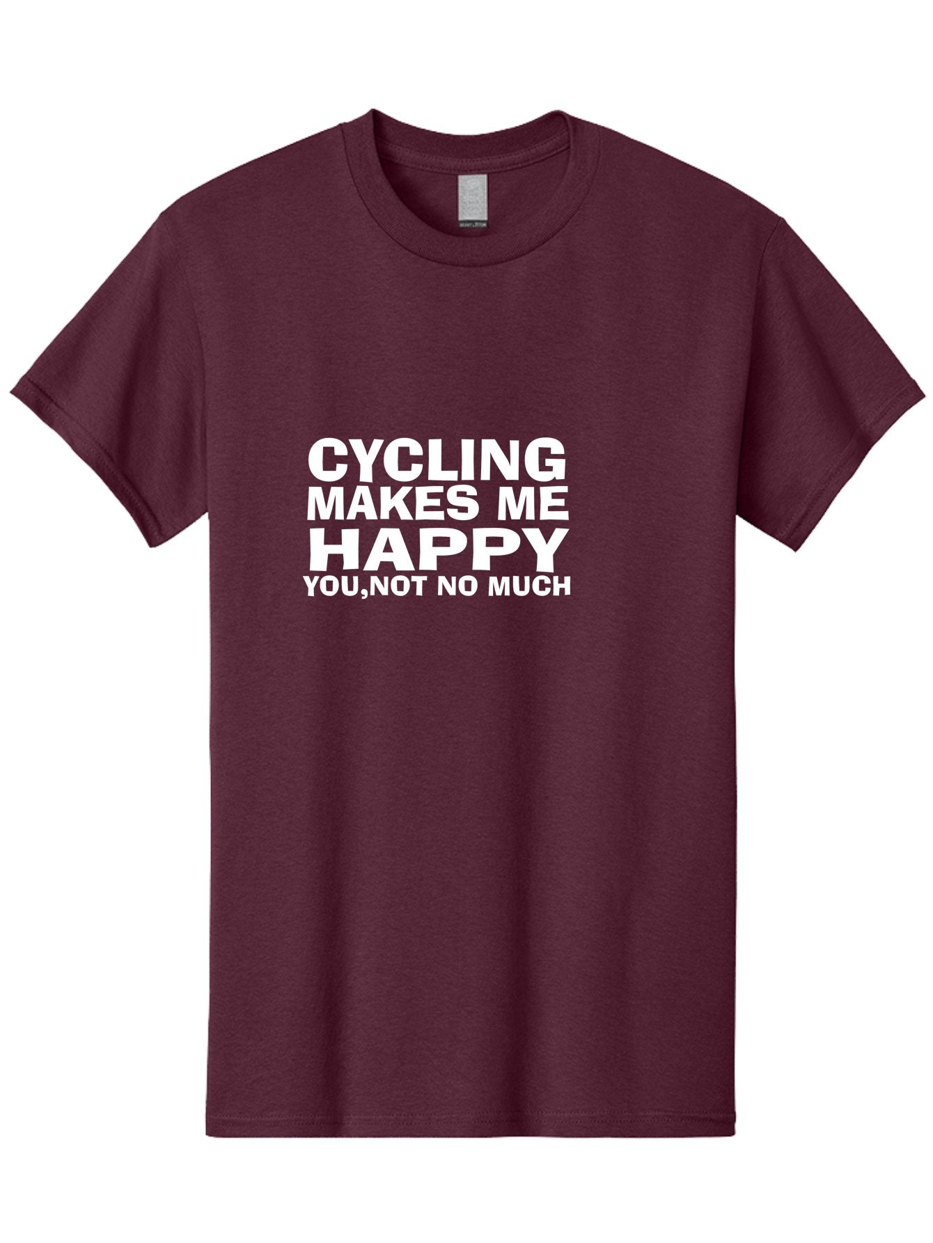 Cycling Makes Me Men'S Graphic Tee, 100% Cotton, Comfortable Casual Summer Wear, Machine Washable, Cycling Quotes, Cycling Motivation, Funny Cycling, Cycling Humor, Sarcastic Quotes, Motivational Phrases, Inspirational Quotes, Fitness Quotes Aae224 9