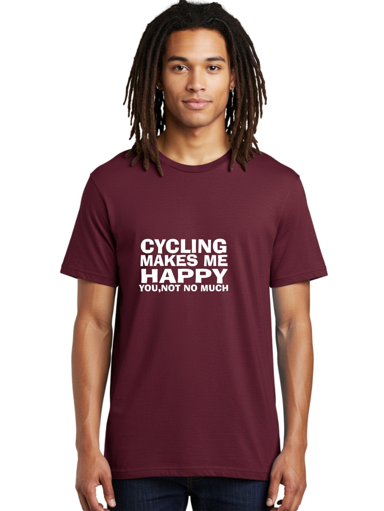 Cycling Makes Me Men'S Graphic Tee, 100% Cotton, Comfortable Casual Summer Wear, Machine Washable, Cycling Quotes, Cycling Motivation, Funny Cycling, Cycling Humor, Sarcastic Quotes, Motivational Phrases, Inspirational Quotes, Fitness Quotes Aae224 26