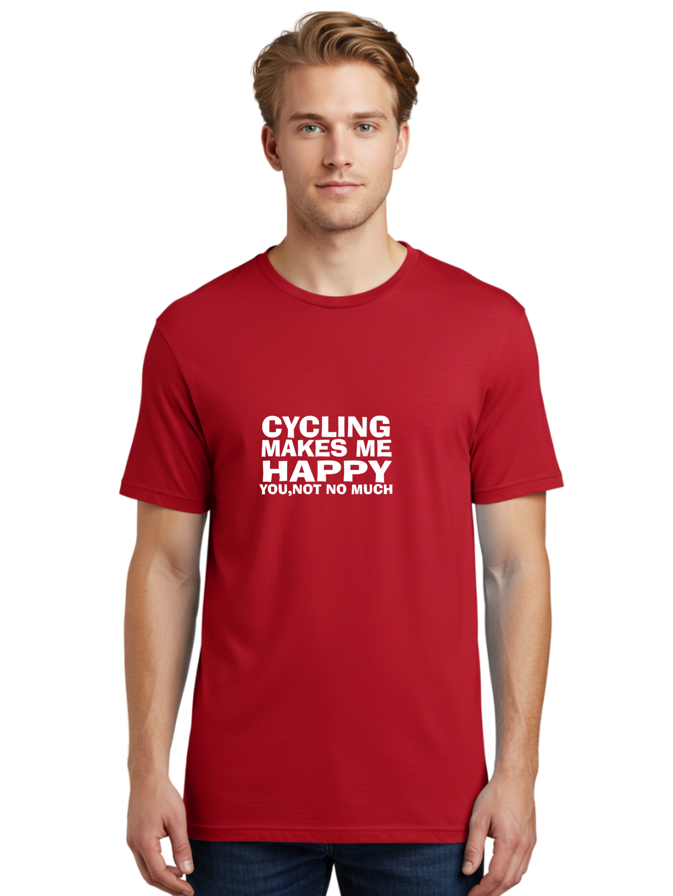 Cycling Makes Me Men'S Graphic Tee, 100% Cotton, Comfortable Casual Summer Wear, Machine Washable, Cycling Quotes, Cycling Motivation, Funny Cycling, Cycling Humor, Sarcastic Quotes, Motivational Phrases, Inspirational Quotes, Fitness Quotes Aae224 26