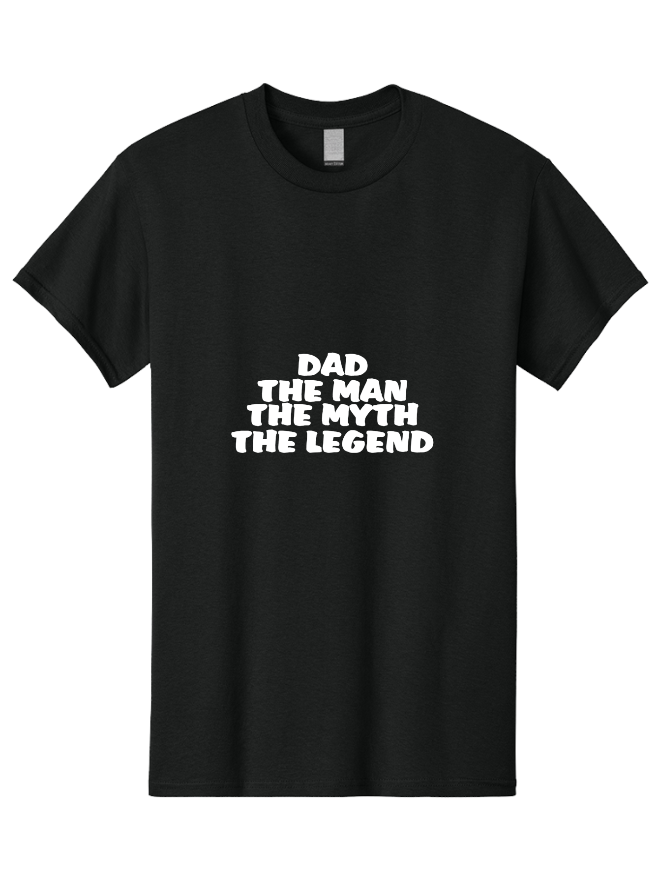 Dad The Man The Myth Men'S Graphic Tee, 100% Cotton, Comfortable Casual Summer Wear, Machine Washable, Dad The Man The Myth The Legend, Father'S Day Gift, Legendary Dad, Mythical Father, Funny Dad Quote, Dad Appreciation, Gift For Dad Aae225 27