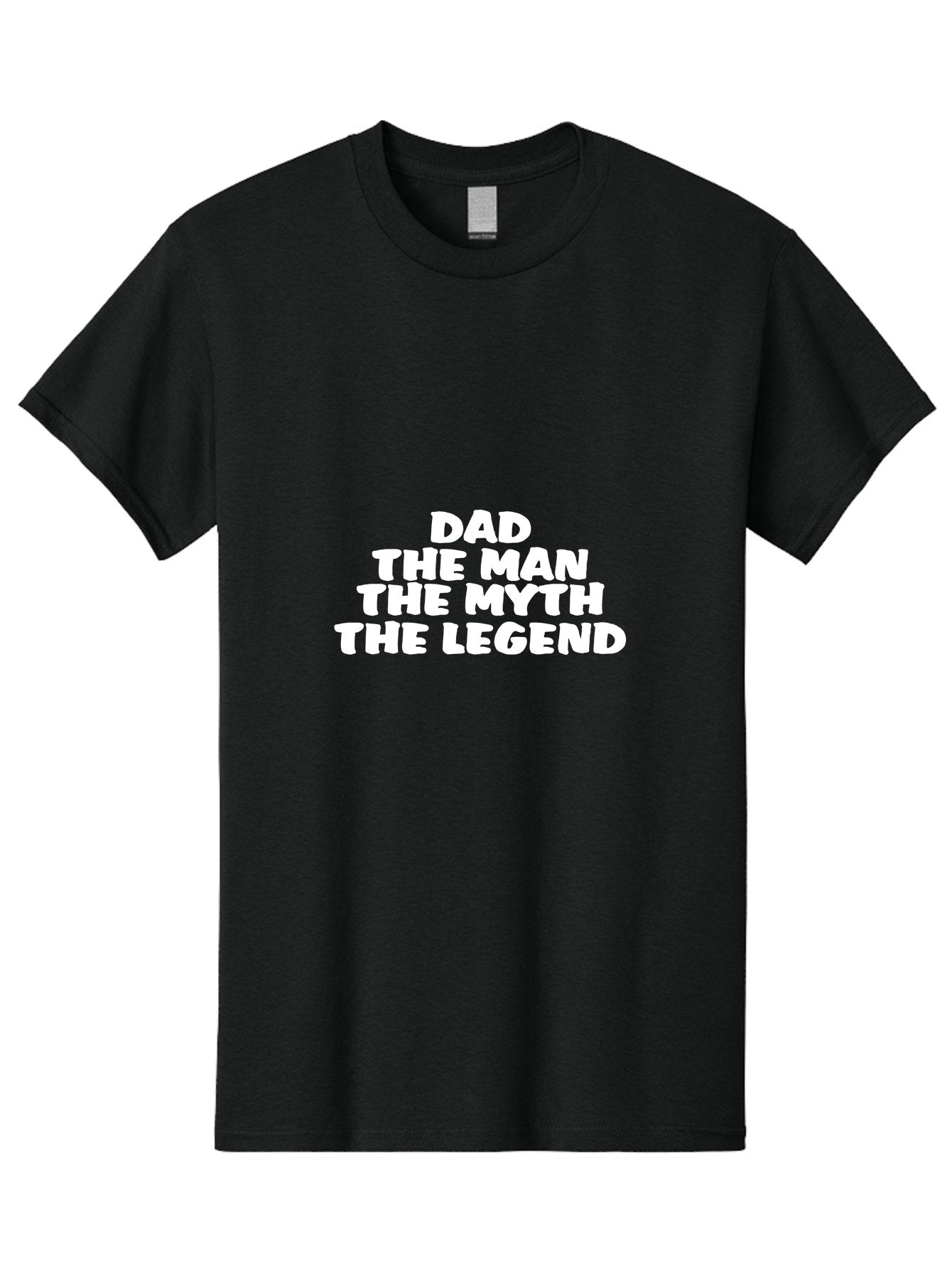 Dad The Man The Myth Men'S Graphic Tee, 100% Cotton, Comfortable Casual Summer Wear, Machine Washable, Dad The Man The Myth The Legend, Father'S Day Gift, Legendary Dad, Mythical Father, Funny Dad Quote, Dad Appreciation, Gift For Dad Aae225 10